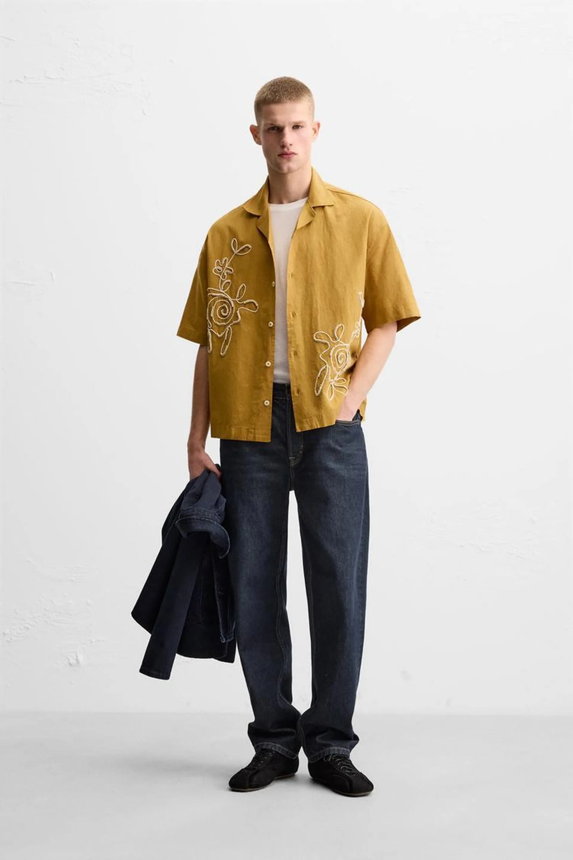 CAMISA BORDADO CUENTAS