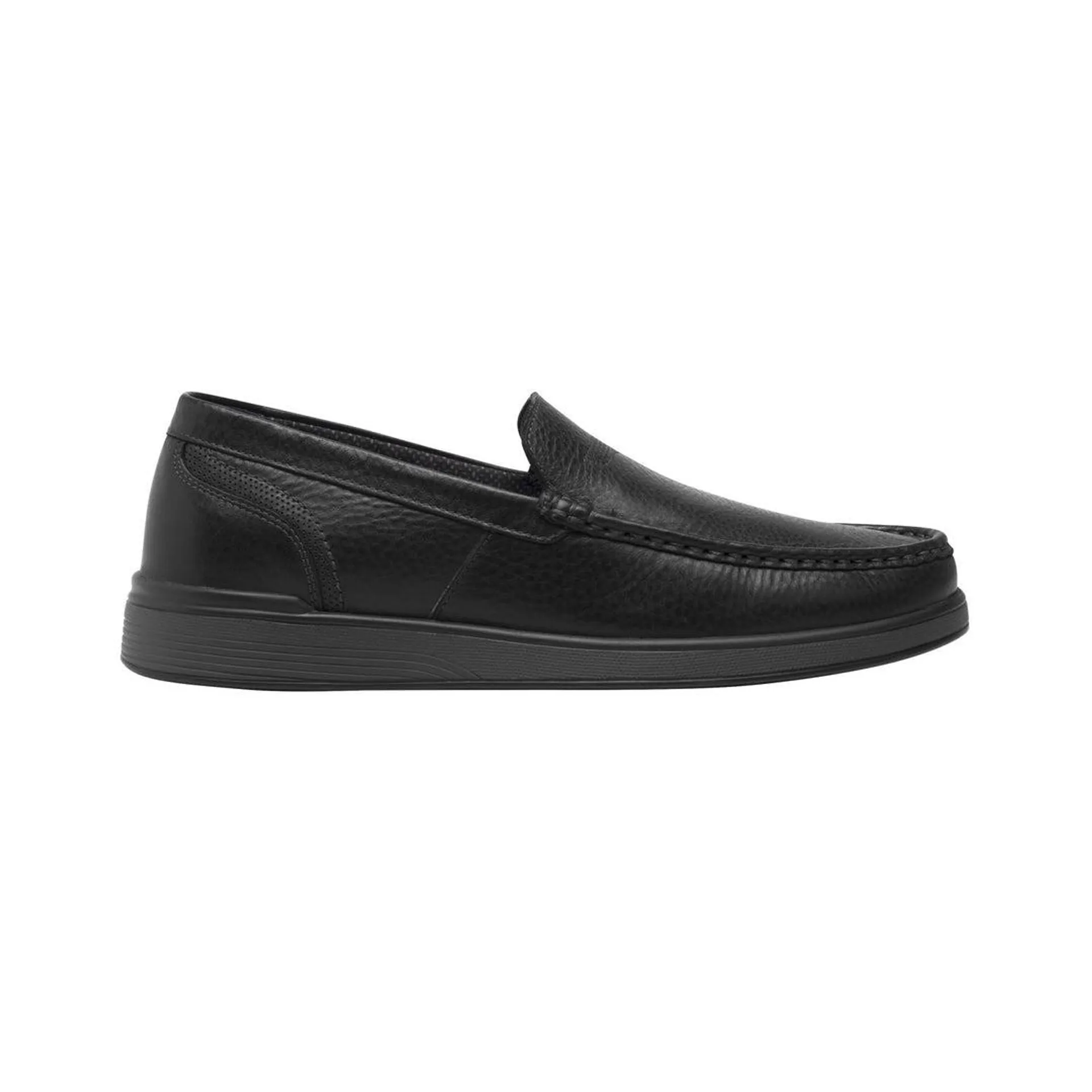 Mocasines Para Hombre Flexi Estilo 413201 Negro Piel