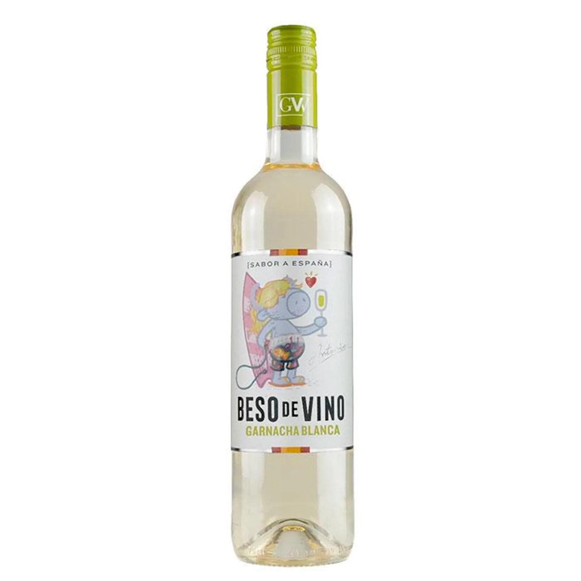 Vino Blanco Beso de Vino Garnacha Blanca 750 ml