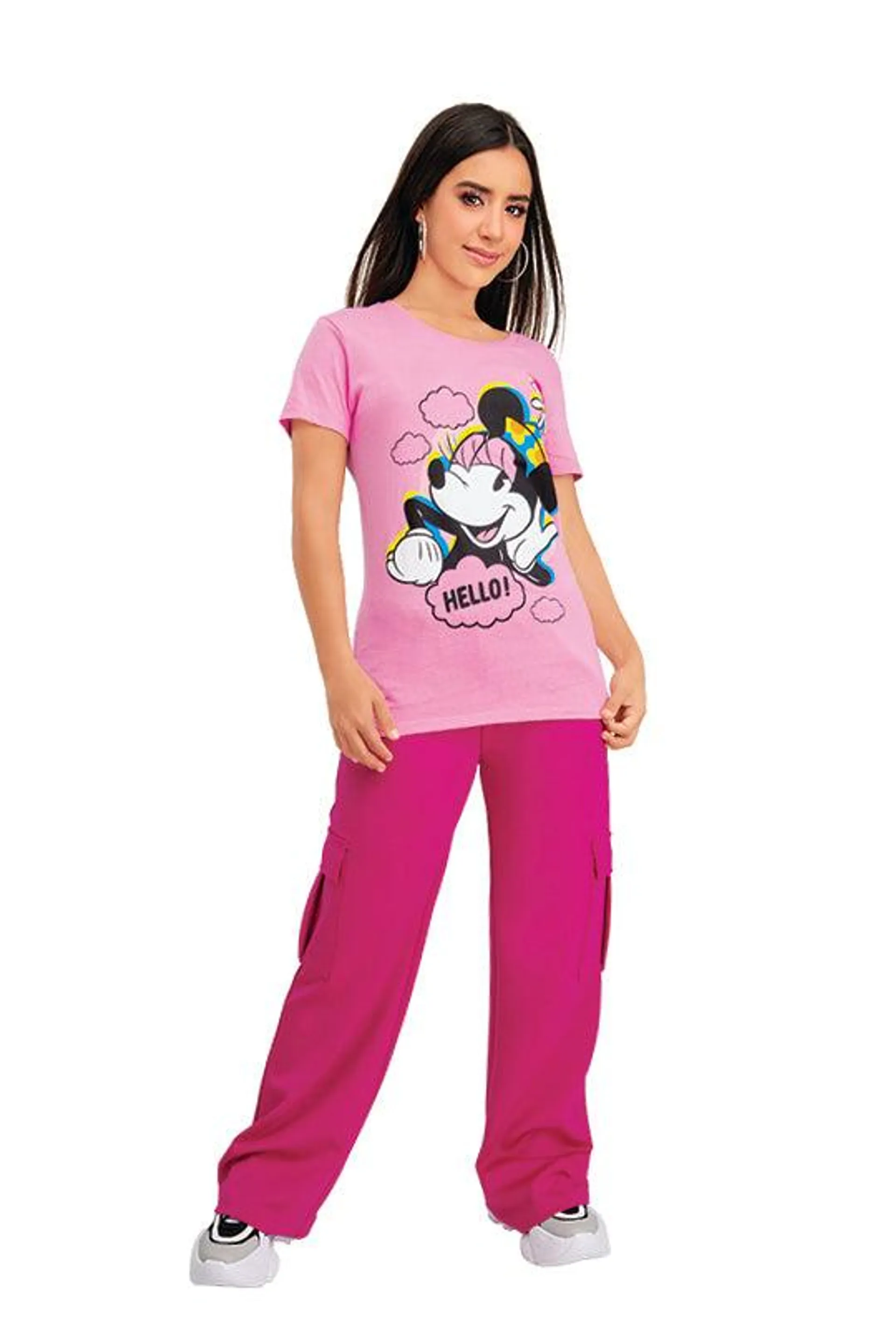 PLAYERA ROSA DE MINNIE 63852