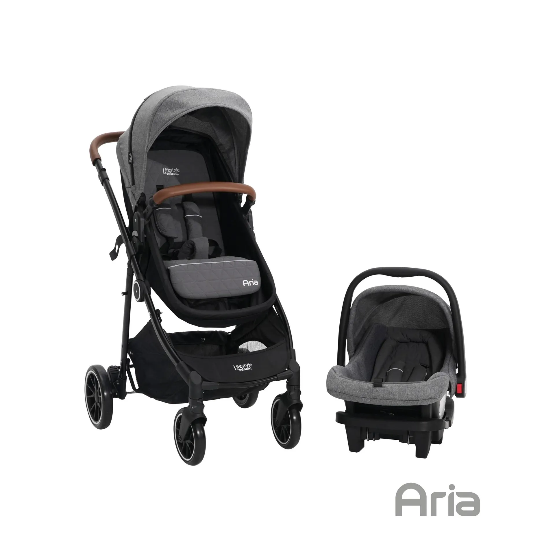 Carriola Sistema de Viaje, Lifestyle by infanti Aria Gris