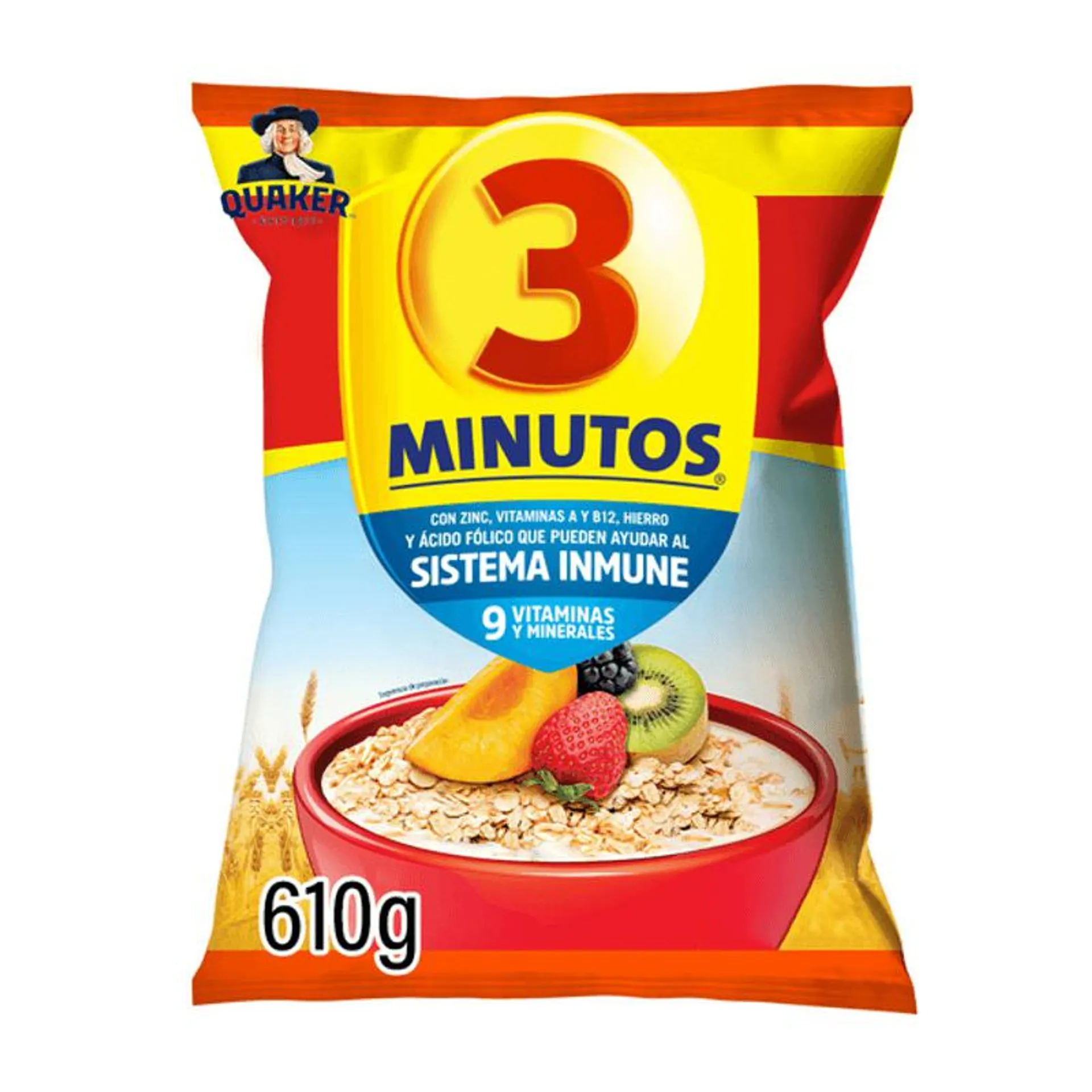 Avena y Sémola De Trigo Fortificada 3 Minutos 610 g