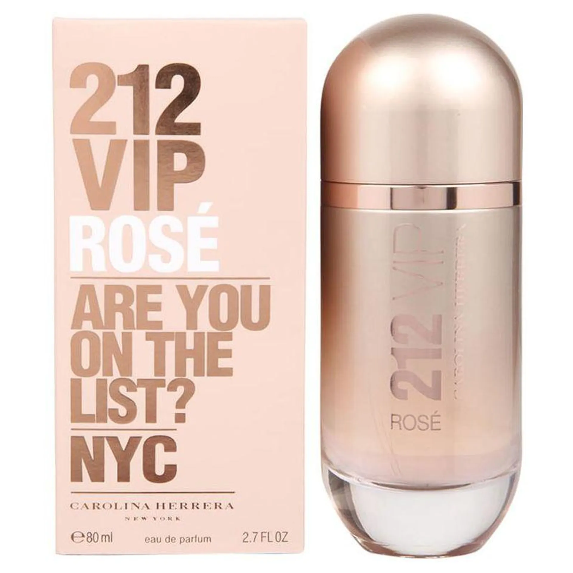 Fragancia para Dama 212 VIP Rose EDP 80 ml