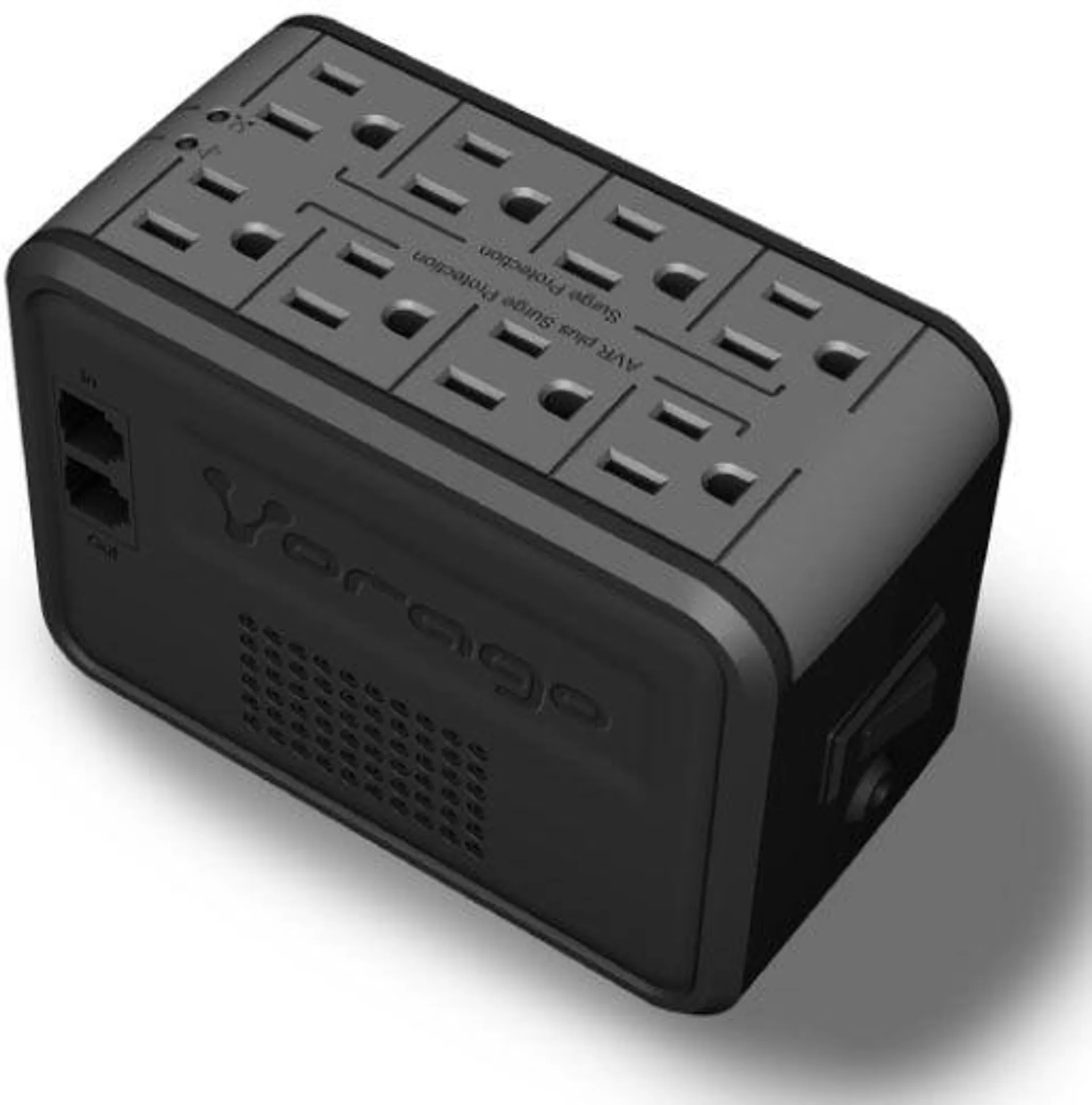 Regulador Automatico De Voltaje Vorago Avr-100 8 Contactos
