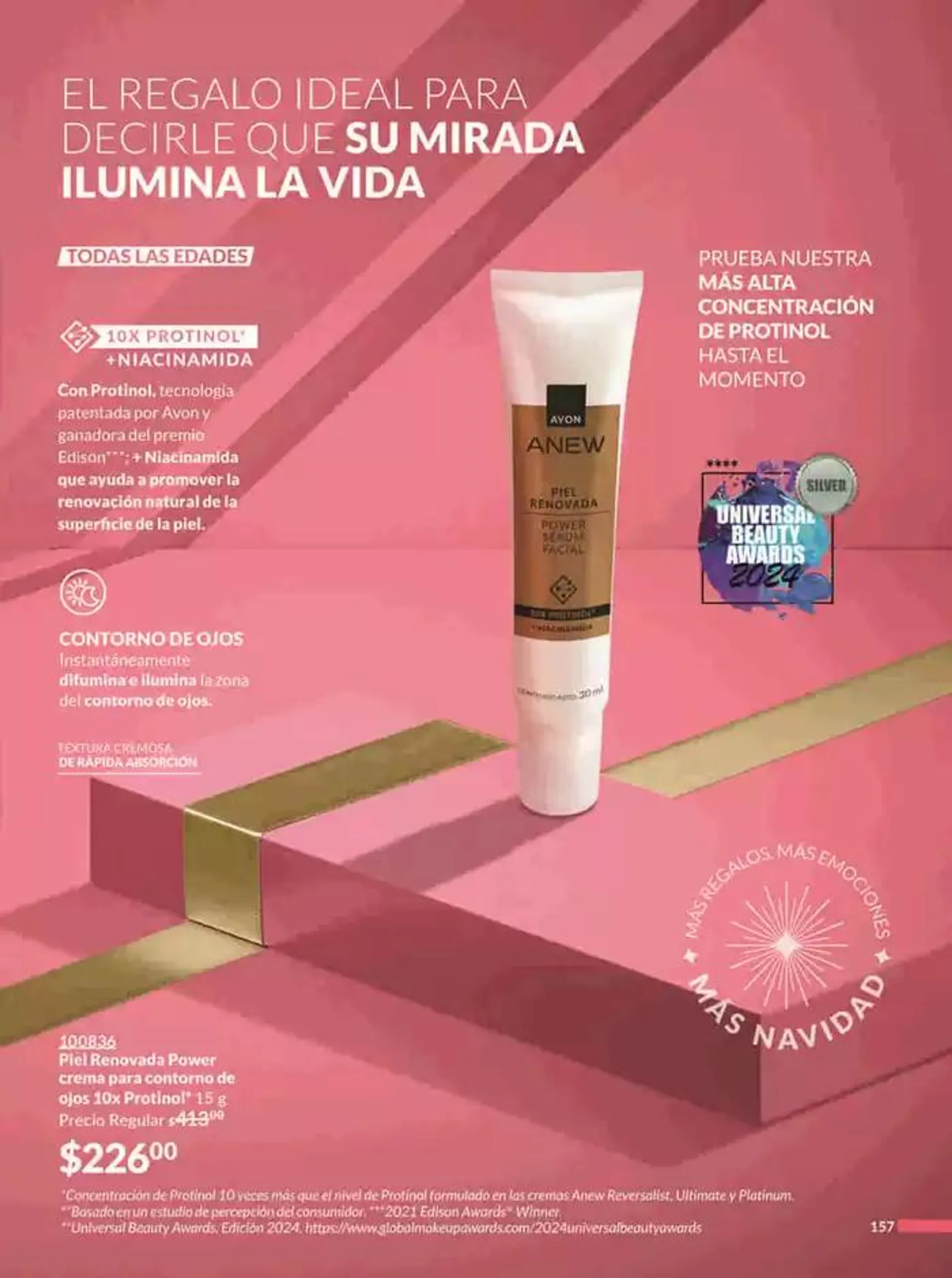 Catálogo de Avon COSMÉTICOS C18 9 de octubre al 15 de noviembre 2024 - Pagina 157