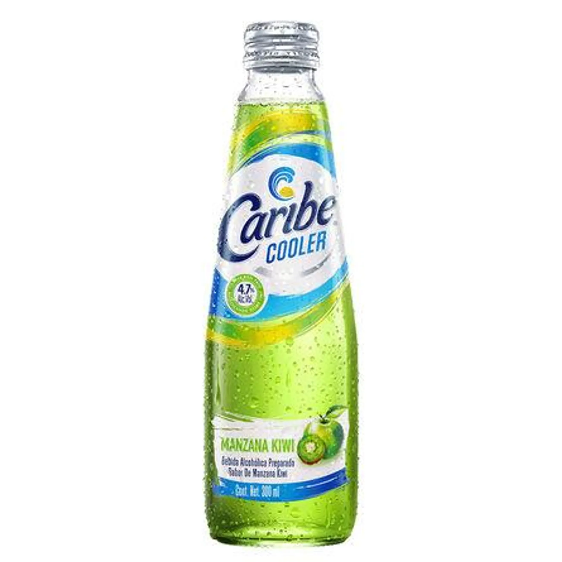 Cooler Caribe Manzana Kiwi 300 ml