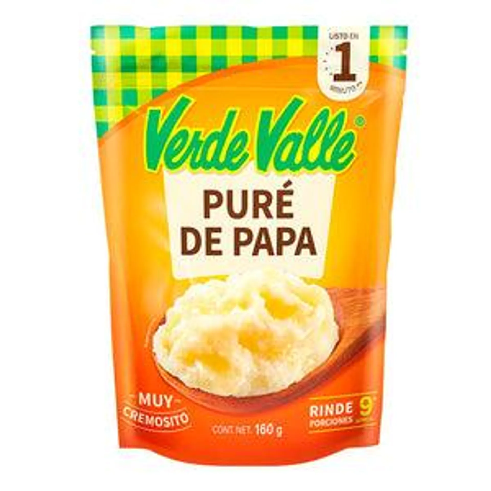 PURE DE PAPA VERDE VALLE BOLSA 160 GR.