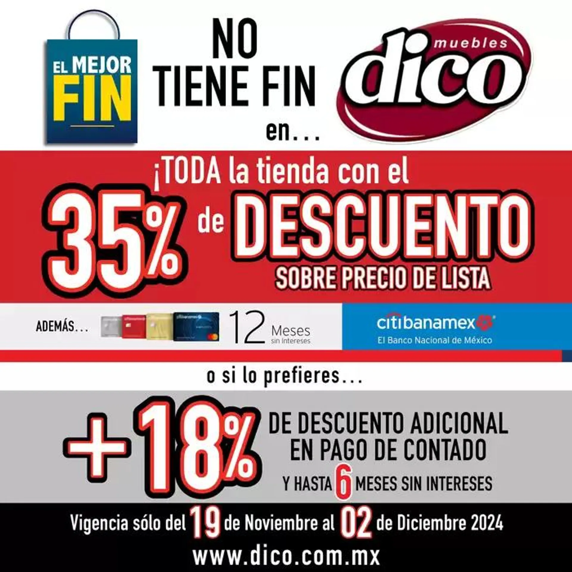 Muebles Dico - Mejor Fin no tiene Fin - 1