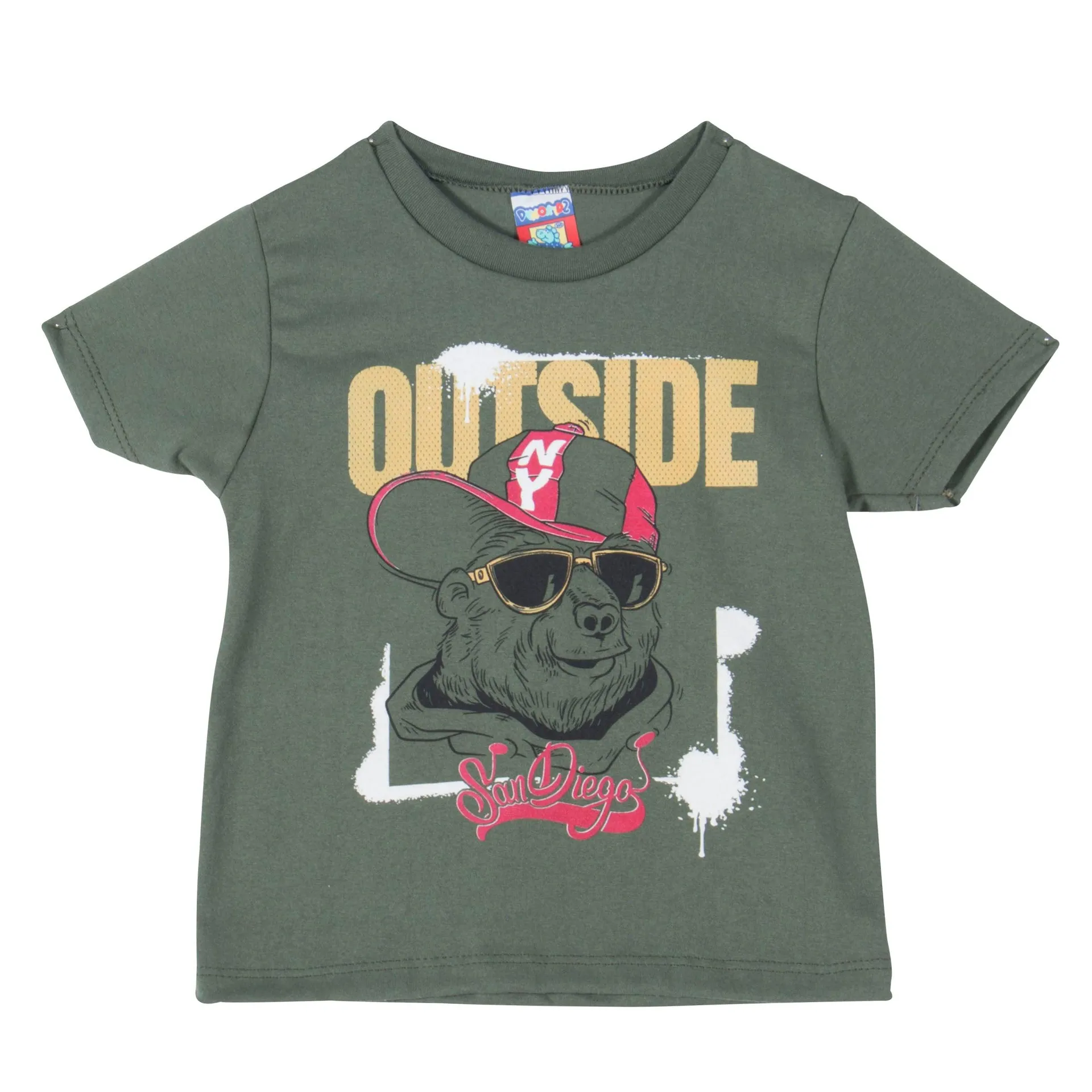 Playera Estampada Niño