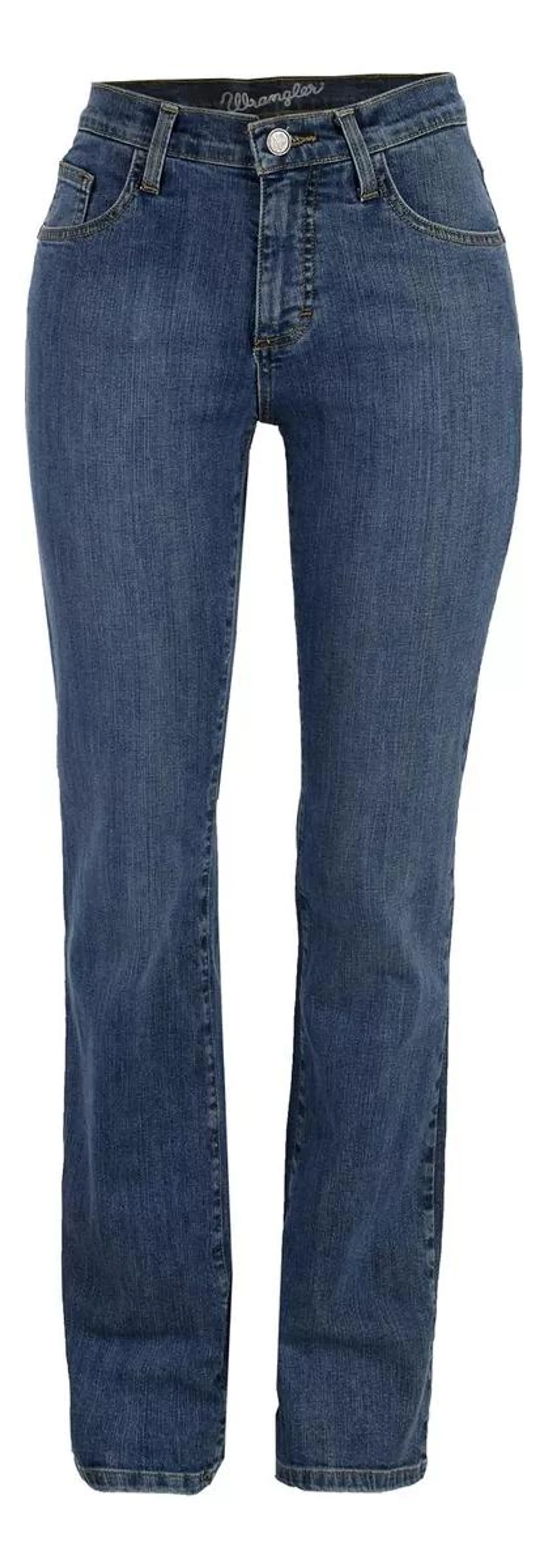 Jeans Vaquero Wrangler High Rise De Mujer Y11