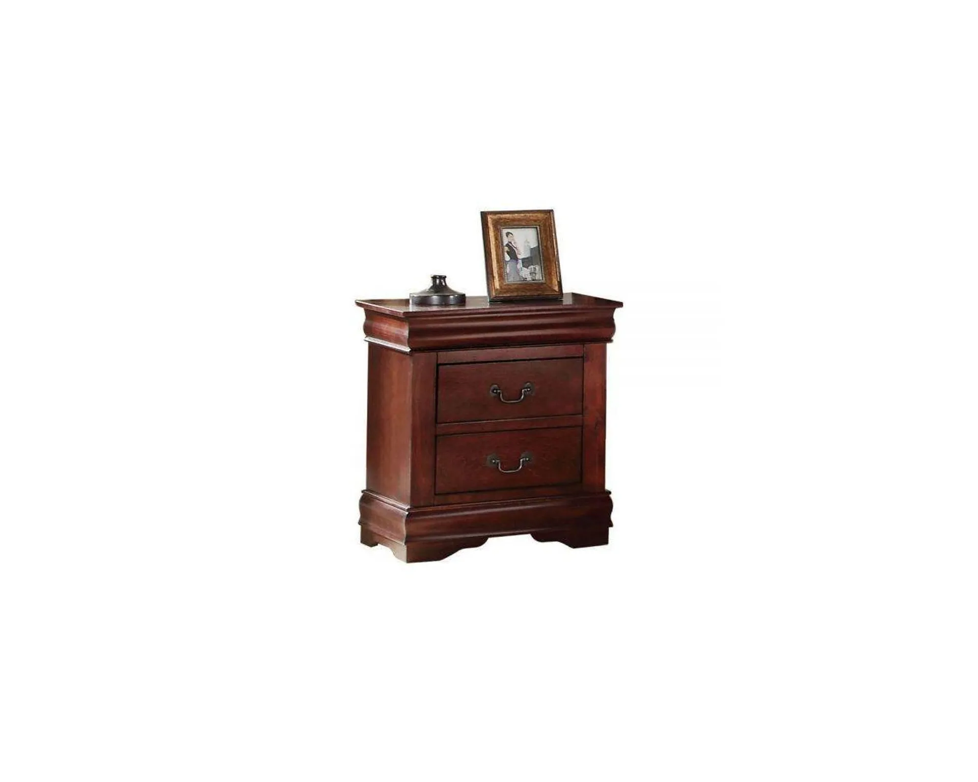 Buró Louis Philippe Madera Rojo