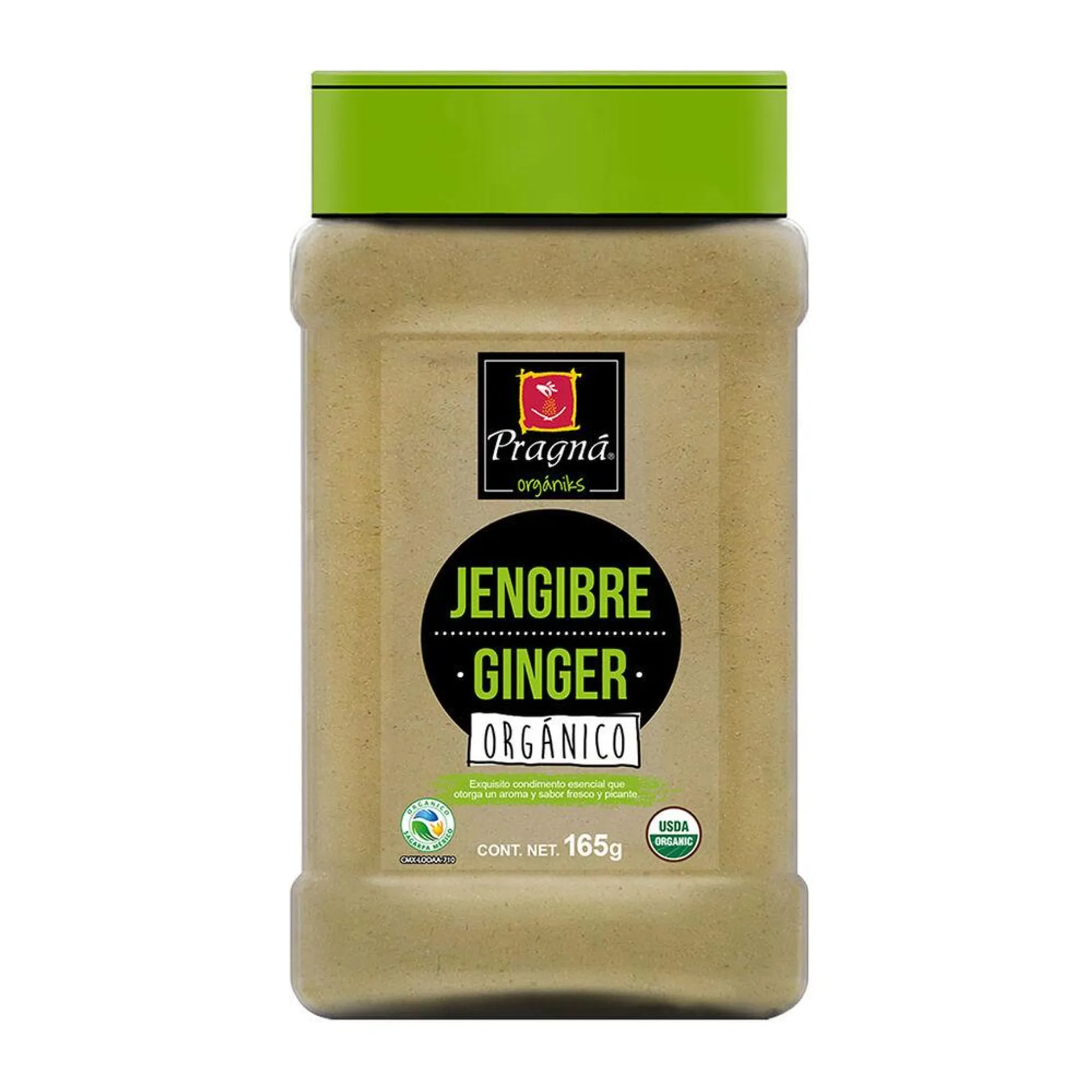 Jengibre Orgánico Pragná 165 g