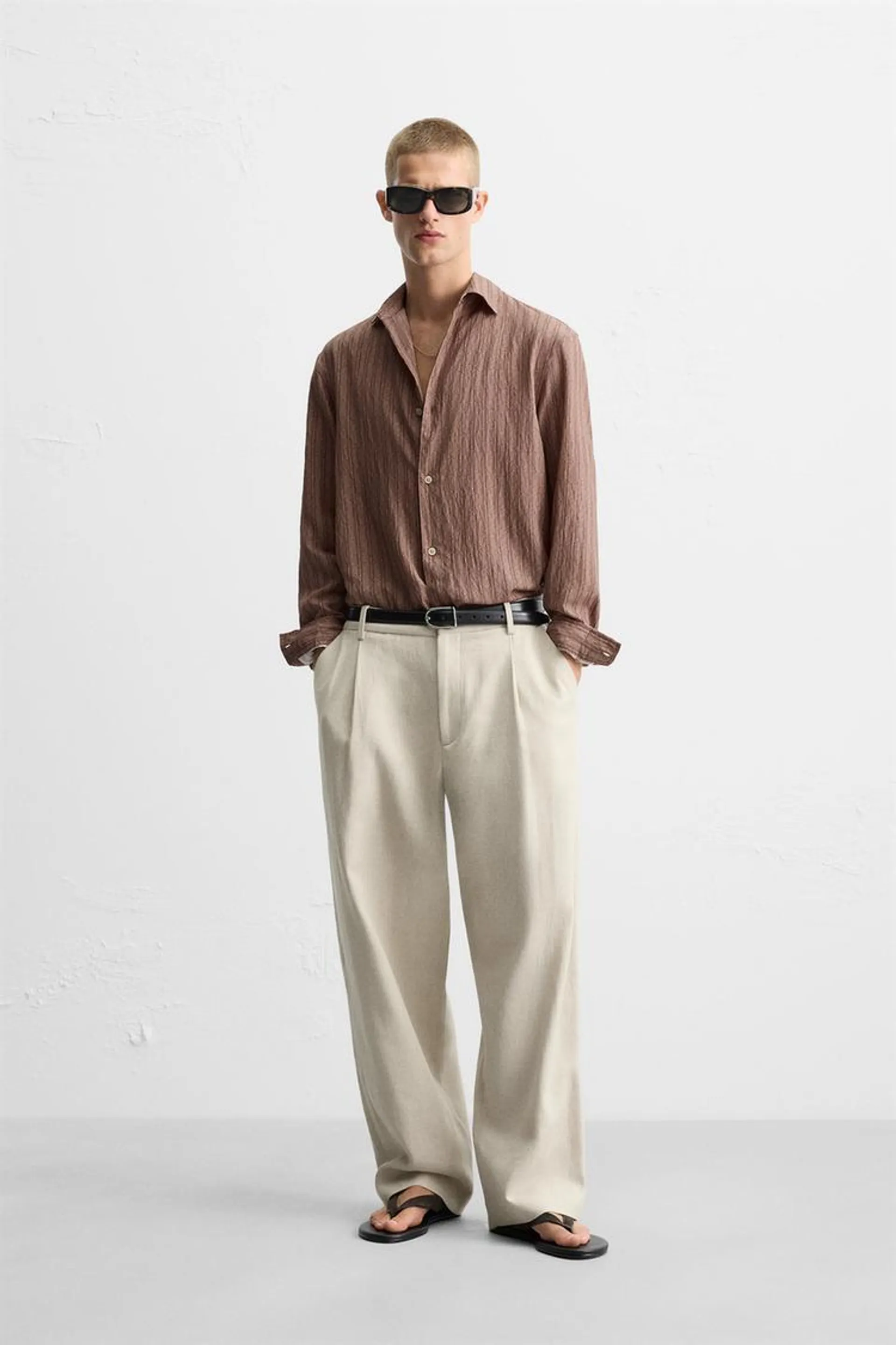CAMISA FLUIDA RAYAS