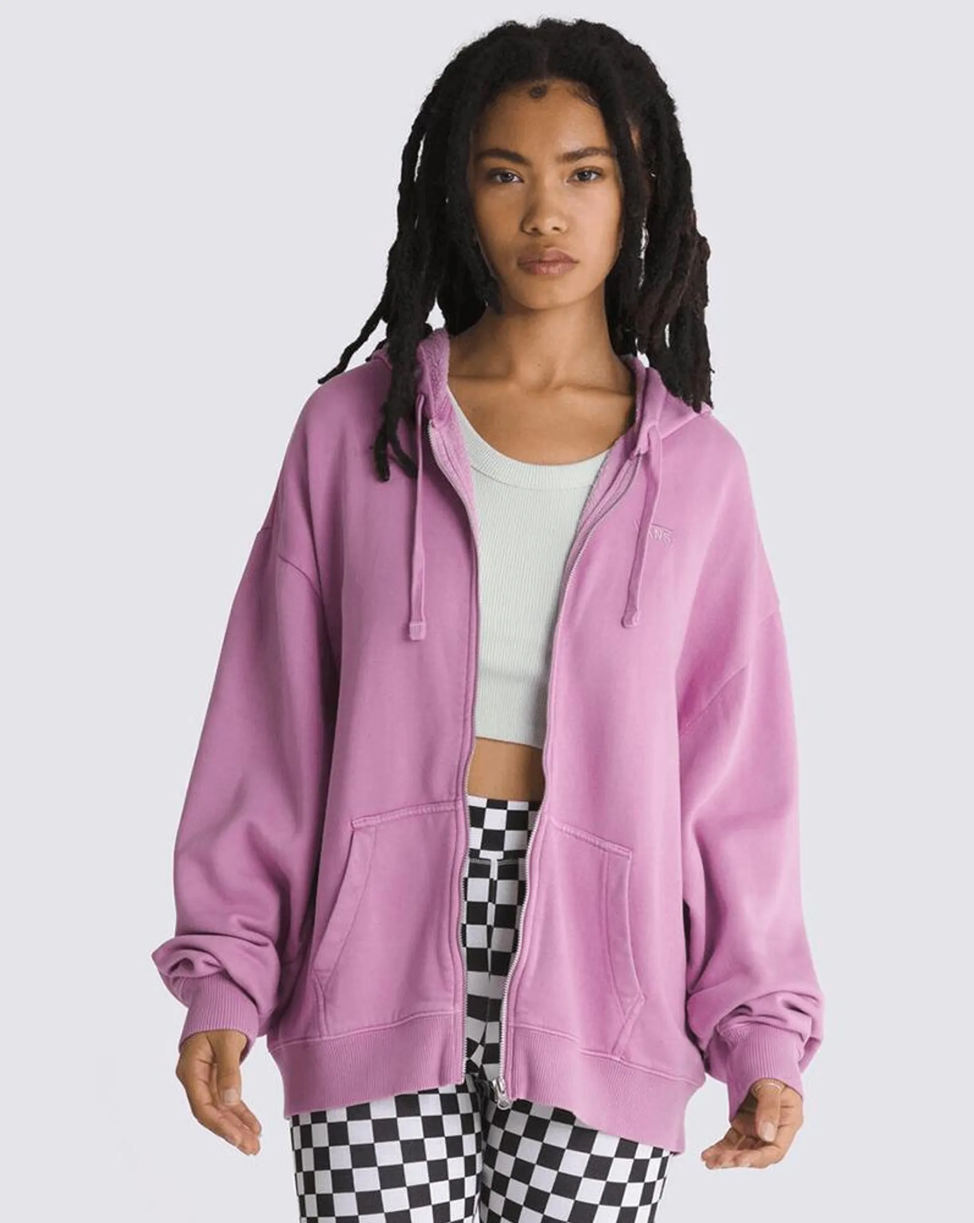 Sudaderas Everyday Os Zip Rosa