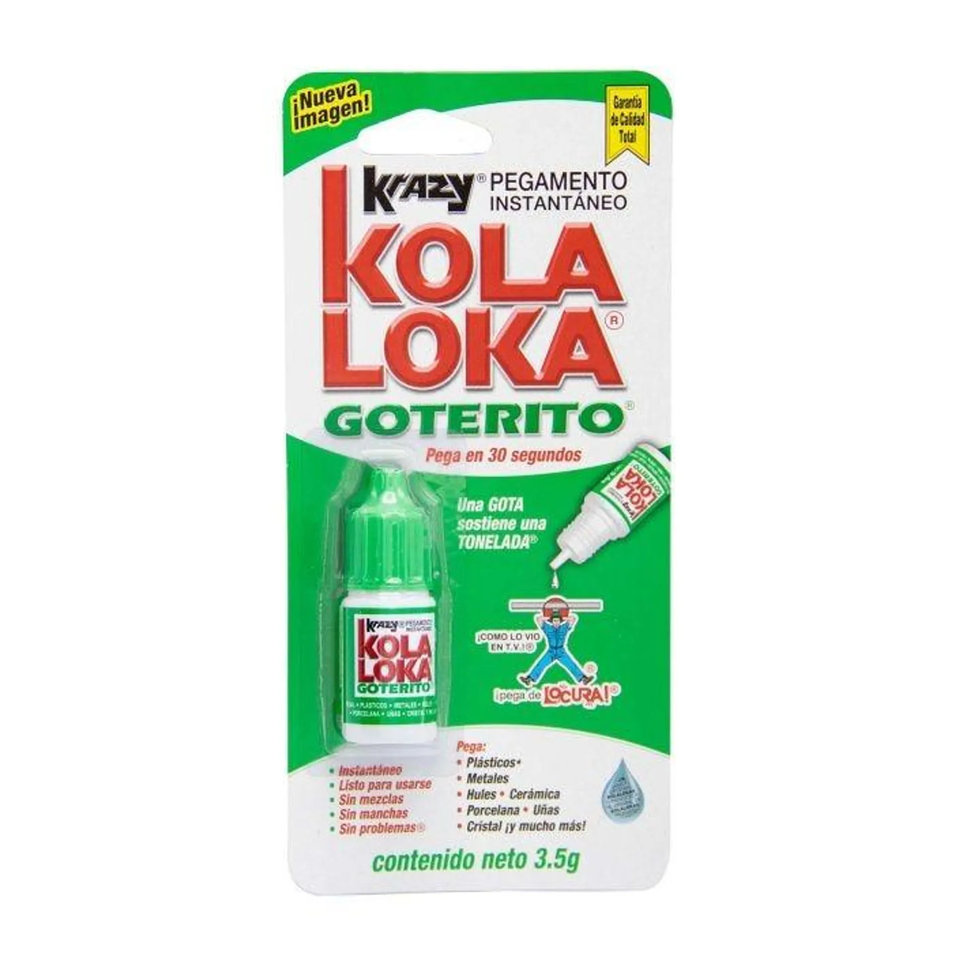 Pegamento Instantáneo Kolaloka Goterito 3.5 g.