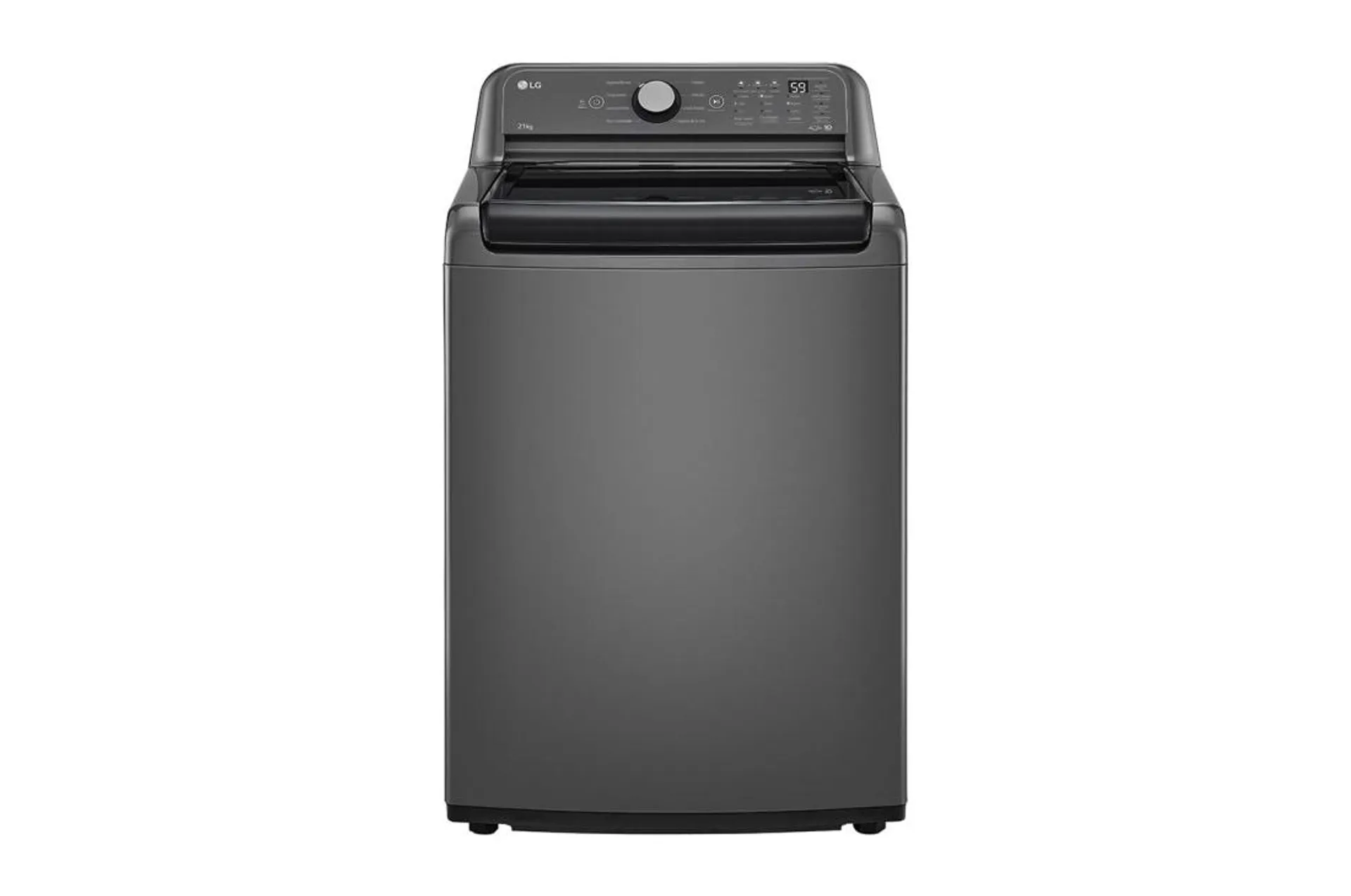 Lavadora LG Carga Superior con Agitador Inverter DD con 6 Motion DD 21 Kg- Negro