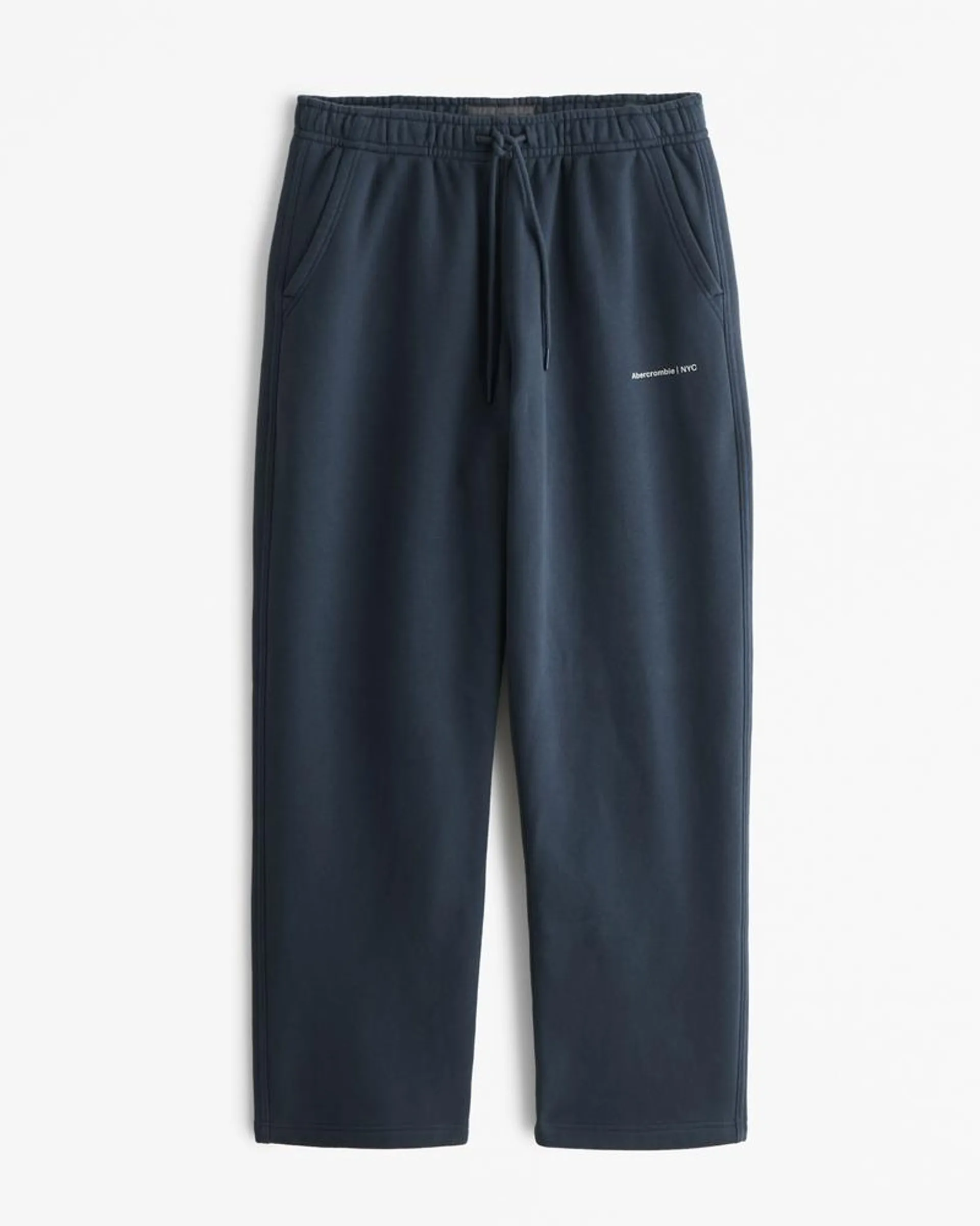 Baggy Logo Open-Hem Sweatpant