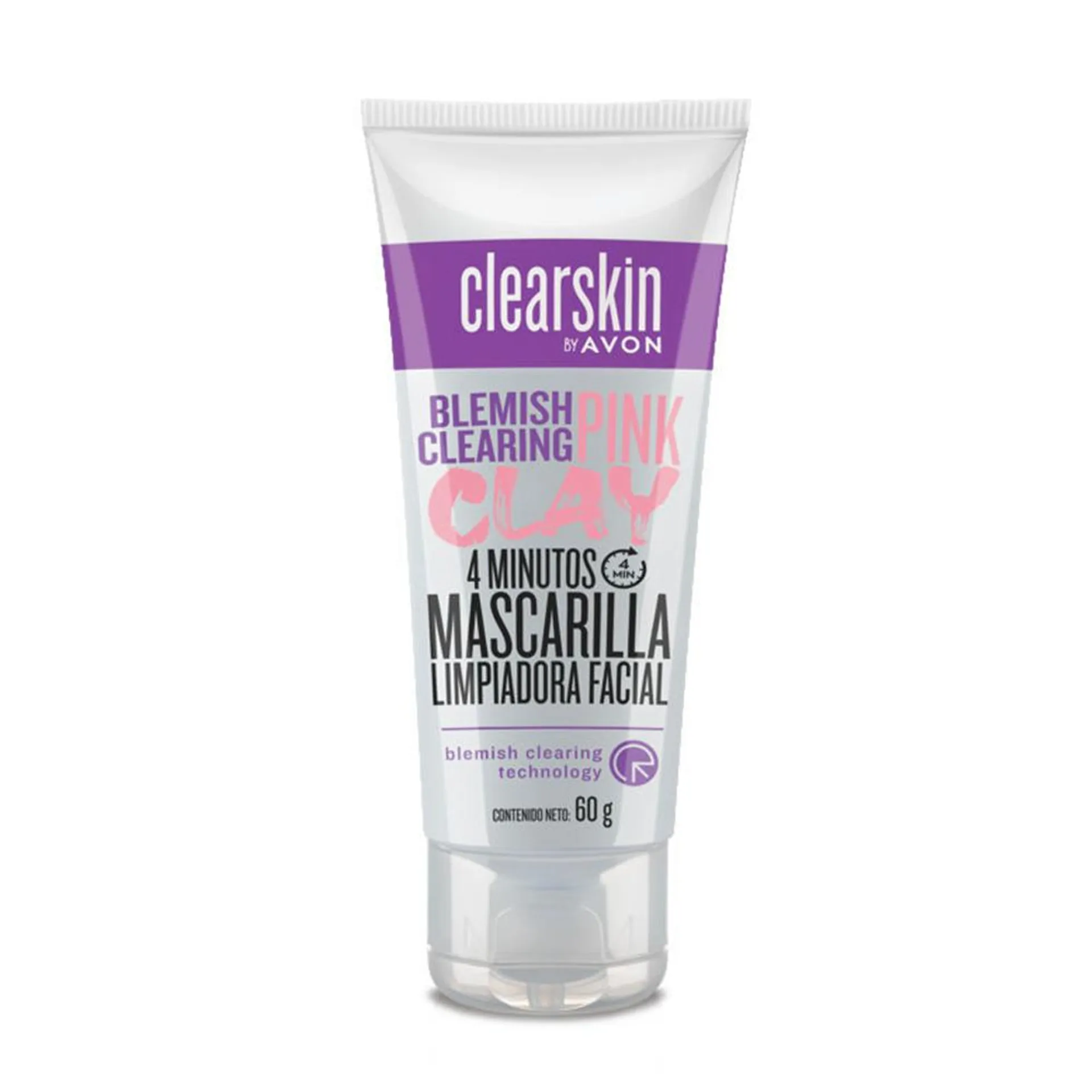 Blemish clearing pink clay mascarilla limpiadora facial | Clearskin