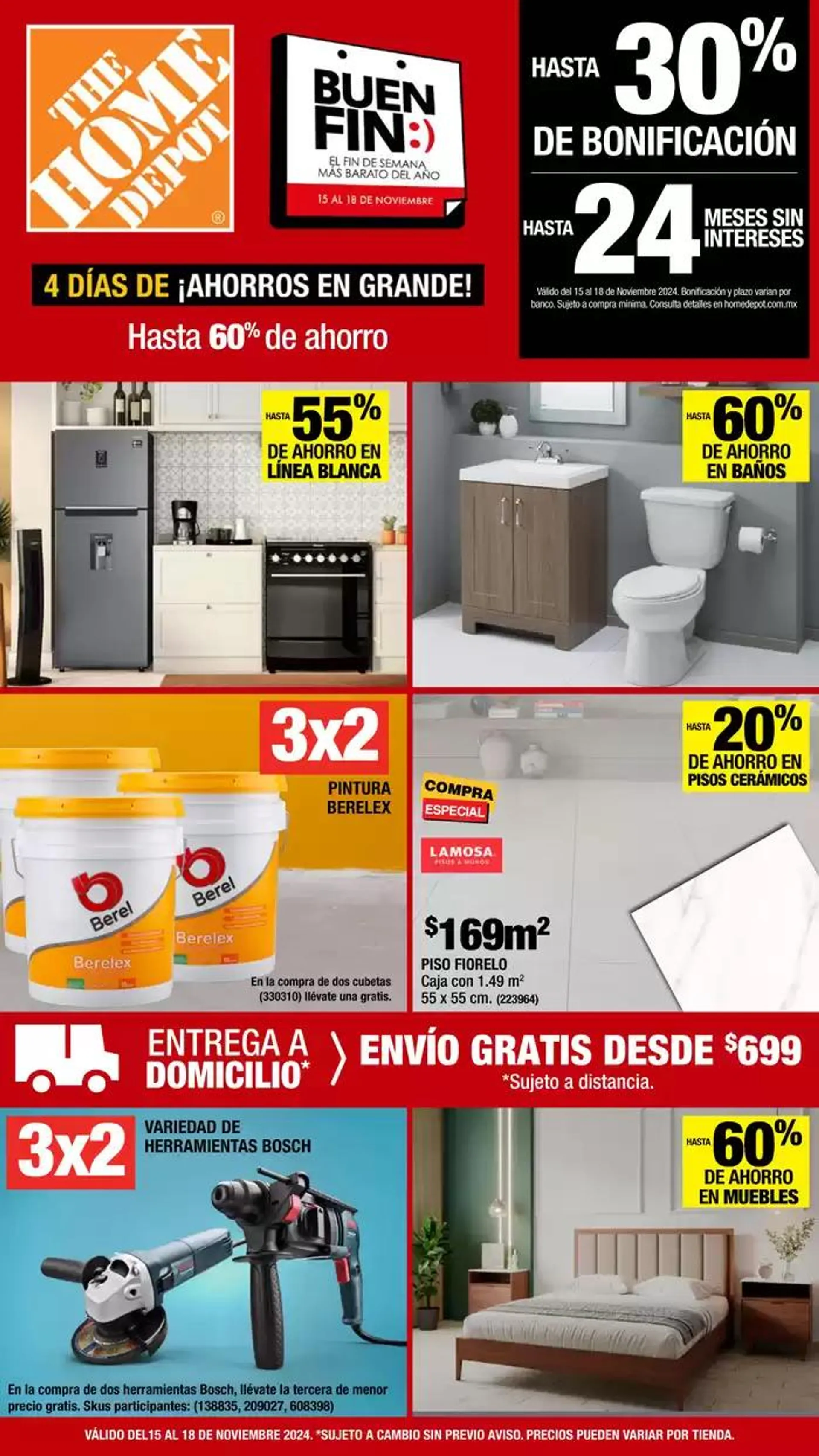 The Home Depot - 4 días de ahorros ¡en grande! - 1