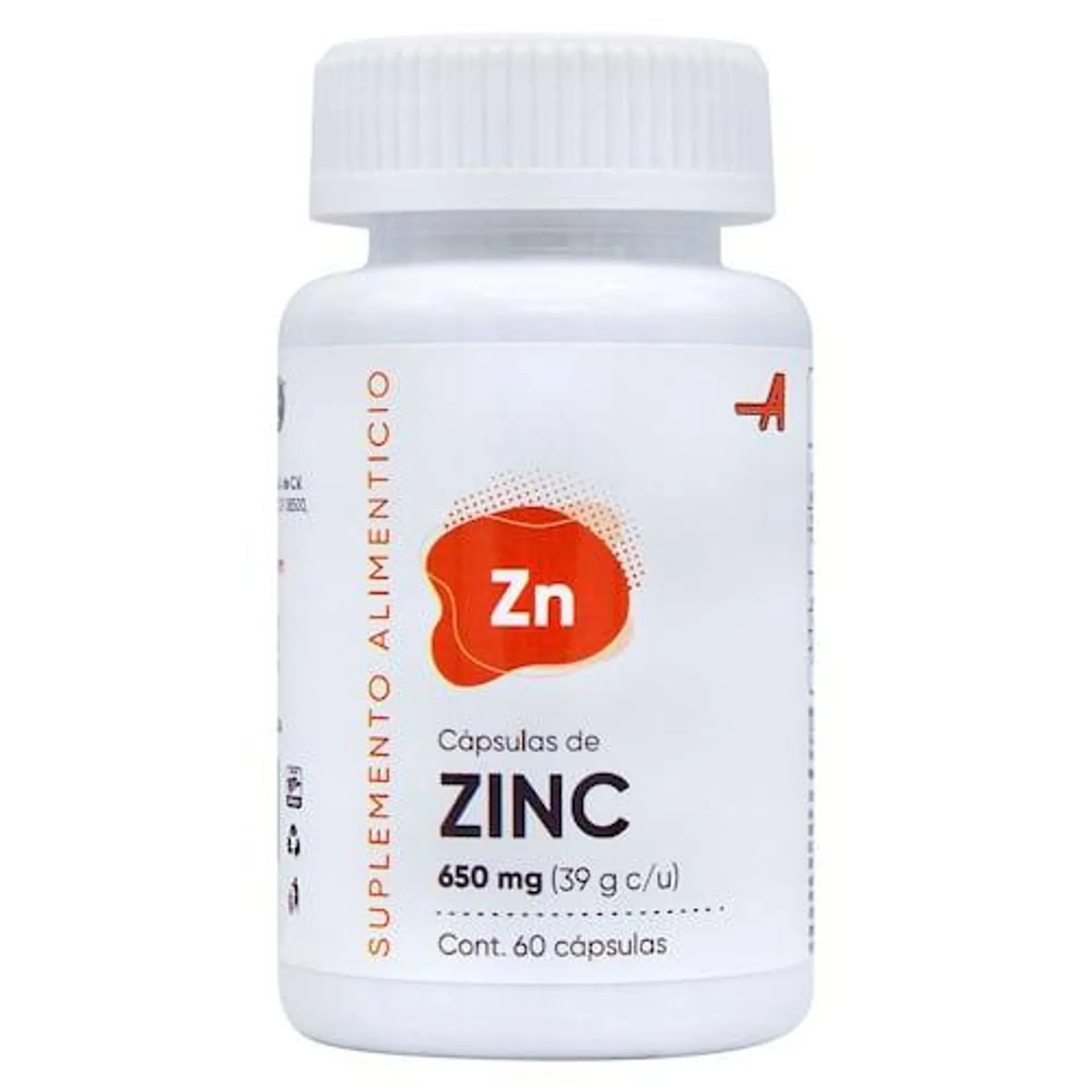 Zinc CON 60 CAPSULAS