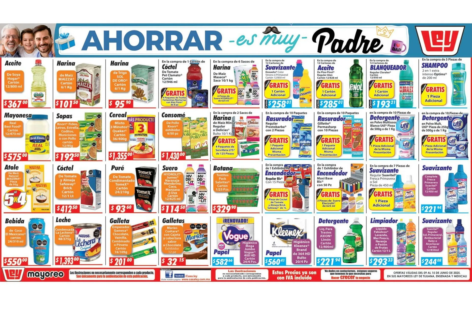 Catálogo de Catálogo Casa Ley 9 de junio al 15 de junio 2025 - Pagina 3