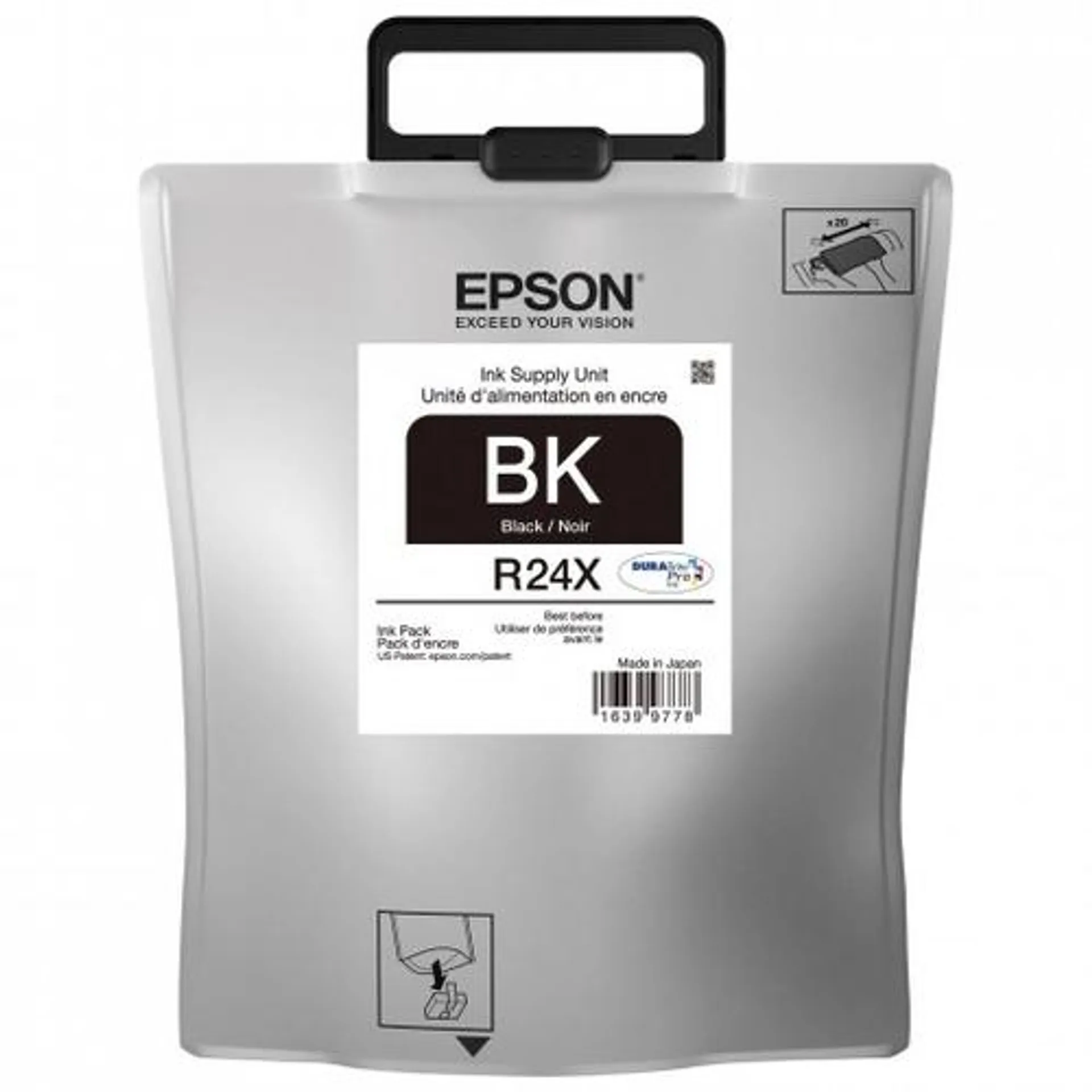 Bolsa De Tinta Epson Wf-R8590 Negro Alto Rendimiento Tr24X120-Al