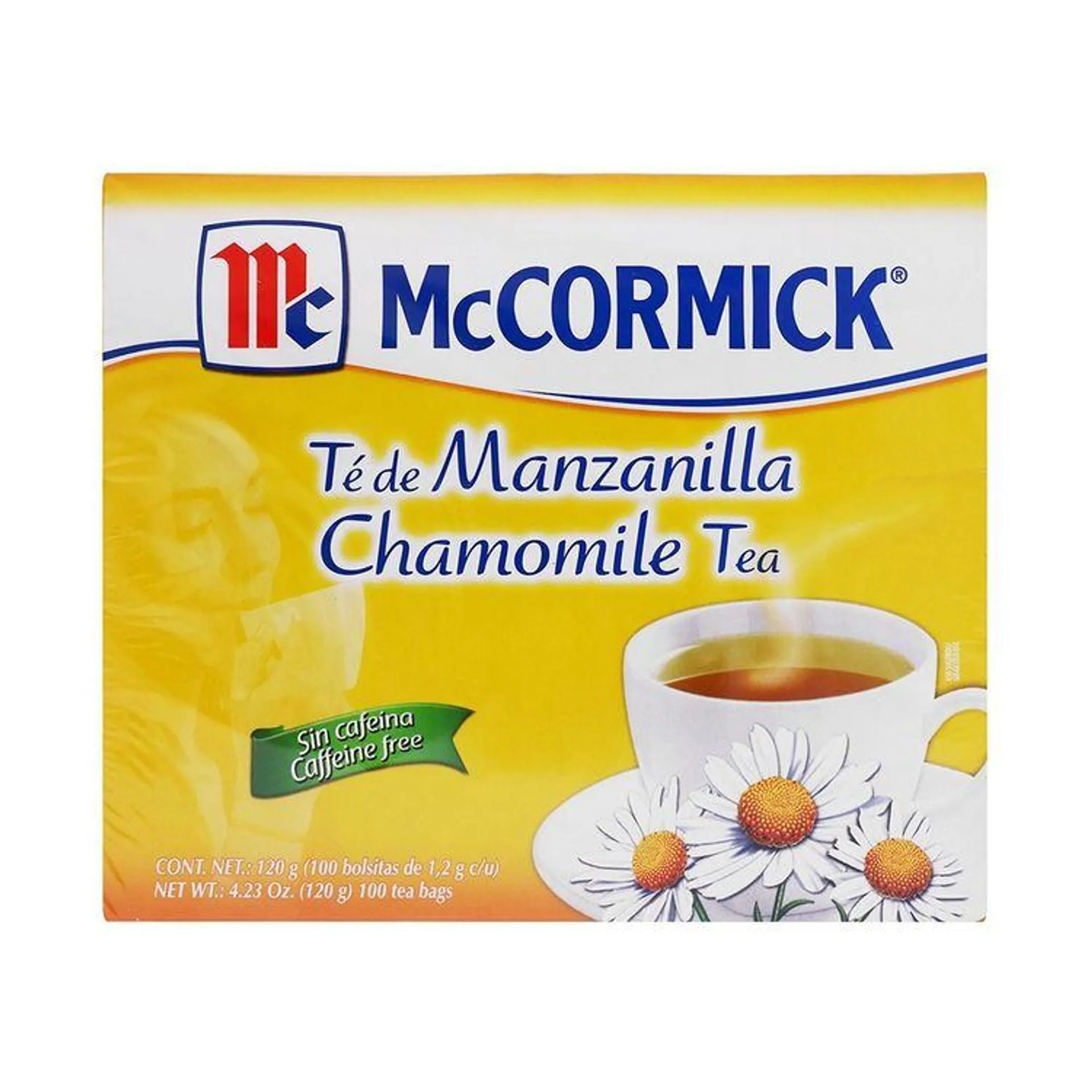 Té de Manzanilla con 100 Sobres - McCormick