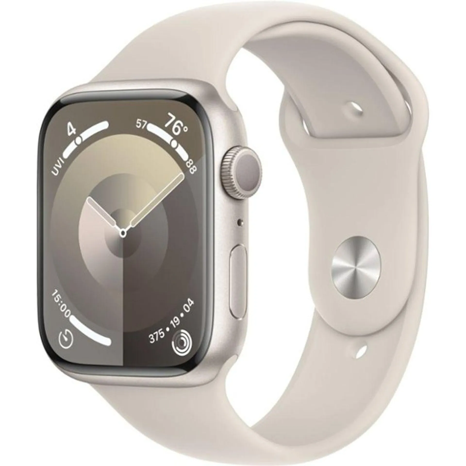 Apple Watch Series 9 45mm Aluminio GPS 2024 Starlight Band S/M