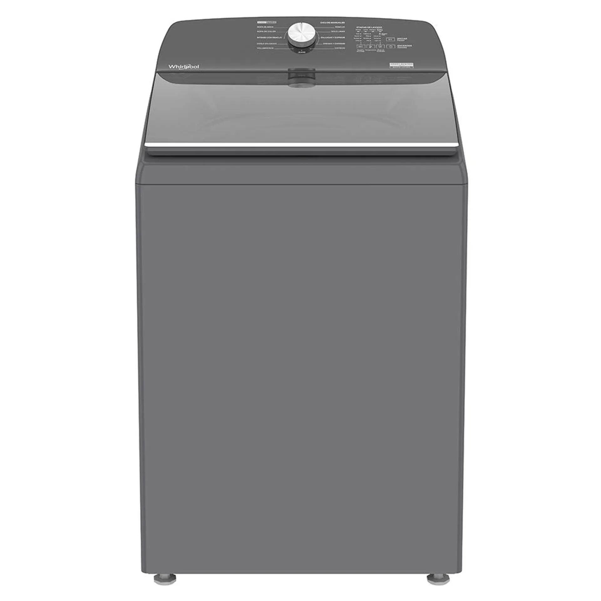 Lavadora 22kg Carga Superior Xpert System Gris Agitador