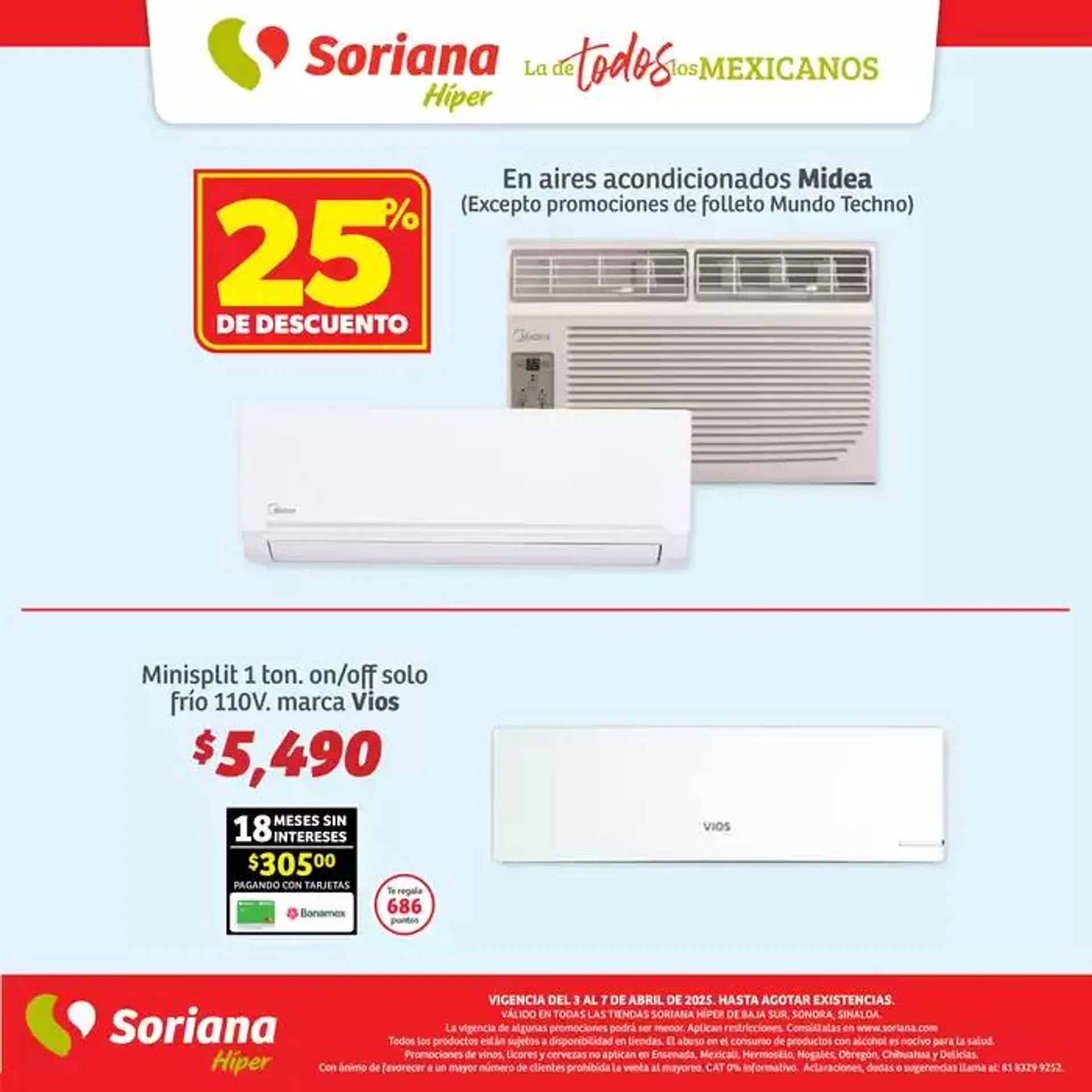 Catálogo de Fin de Semana Híper Baja 4 de abril al 7 de abril 2025 - Pagina 7