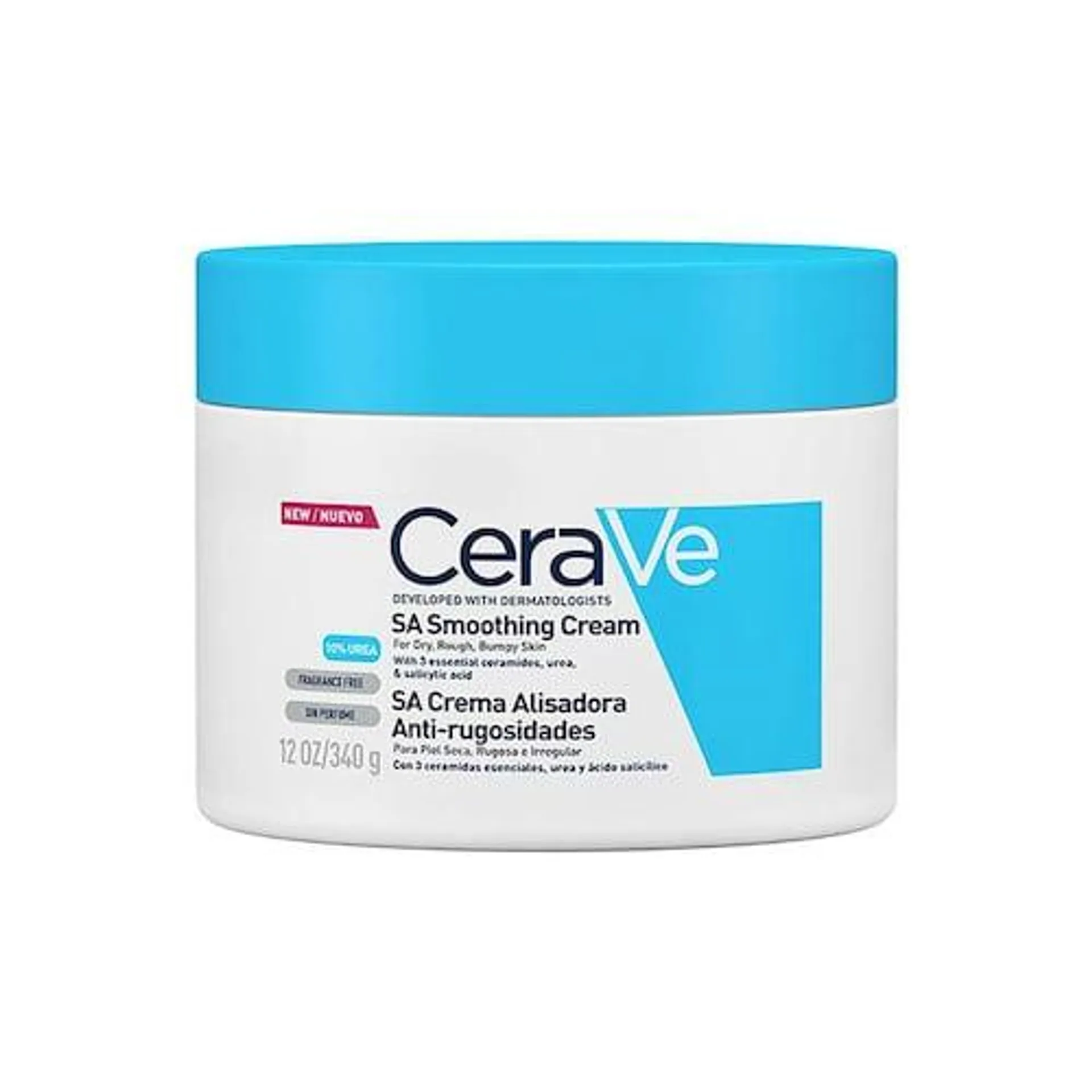 Crema Alisadora Anti-Rugosidades 340 g Cera Ve