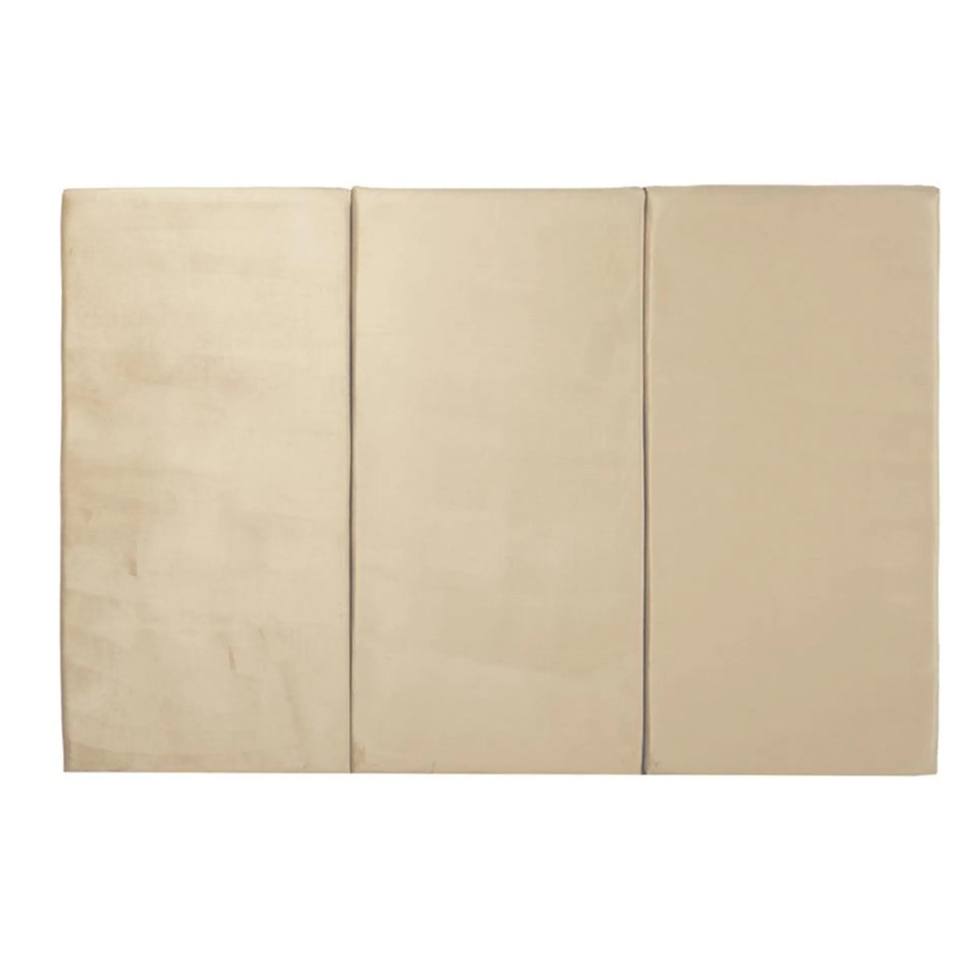 Juego de 3 paneles para cabecera modular matrimonial / queen size Lunaria - Beige