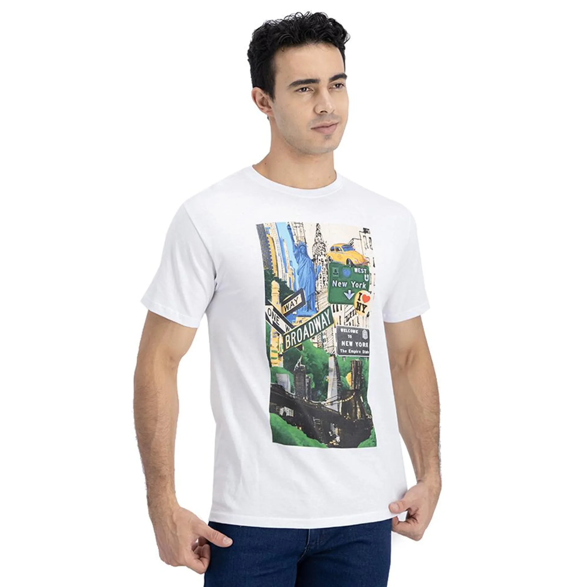 Playera Hummo Hombre Juvenil Estampado New York