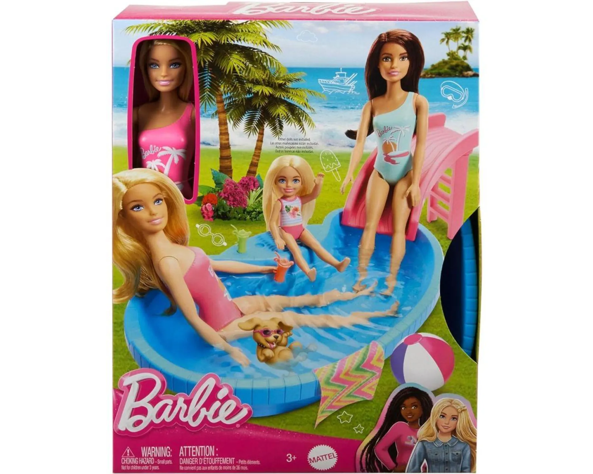 Barbie Alberca con Muñeca HRJ74