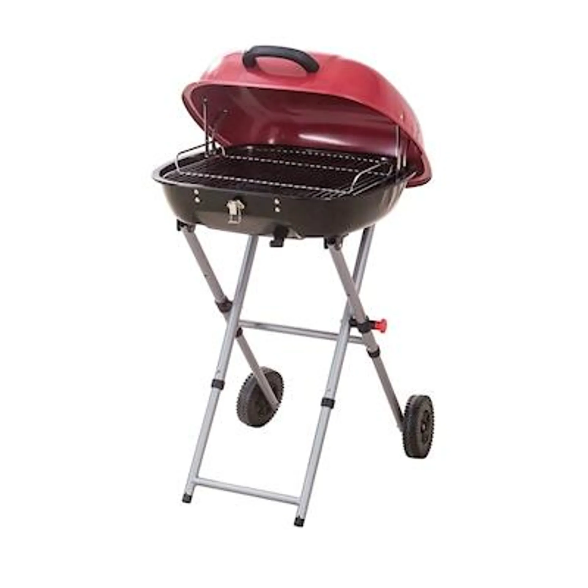 ASADOR DE CARBÓN PORTÁTIL 64.1 X 87.6 ROJO