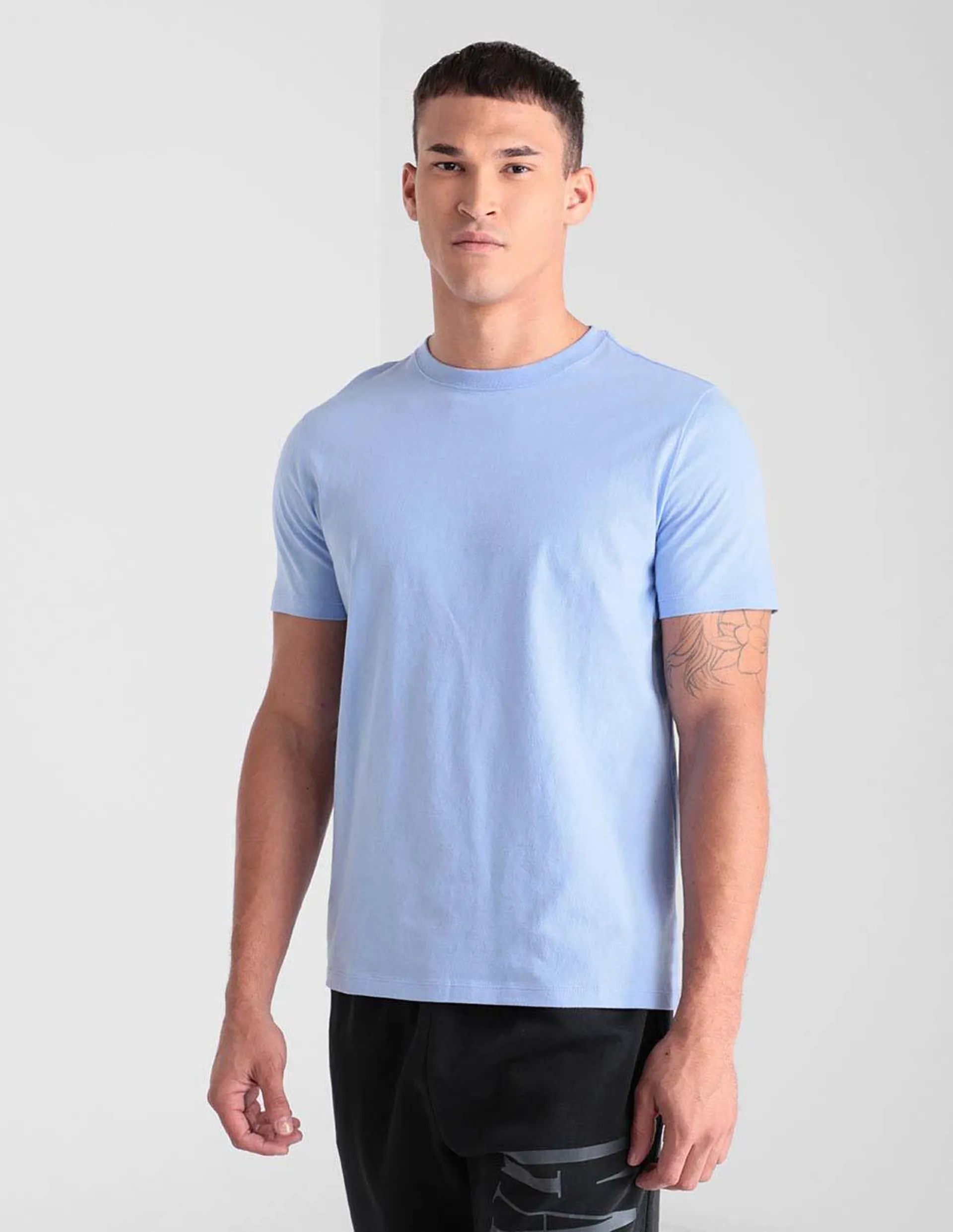 Playera cuello redondo para hombre