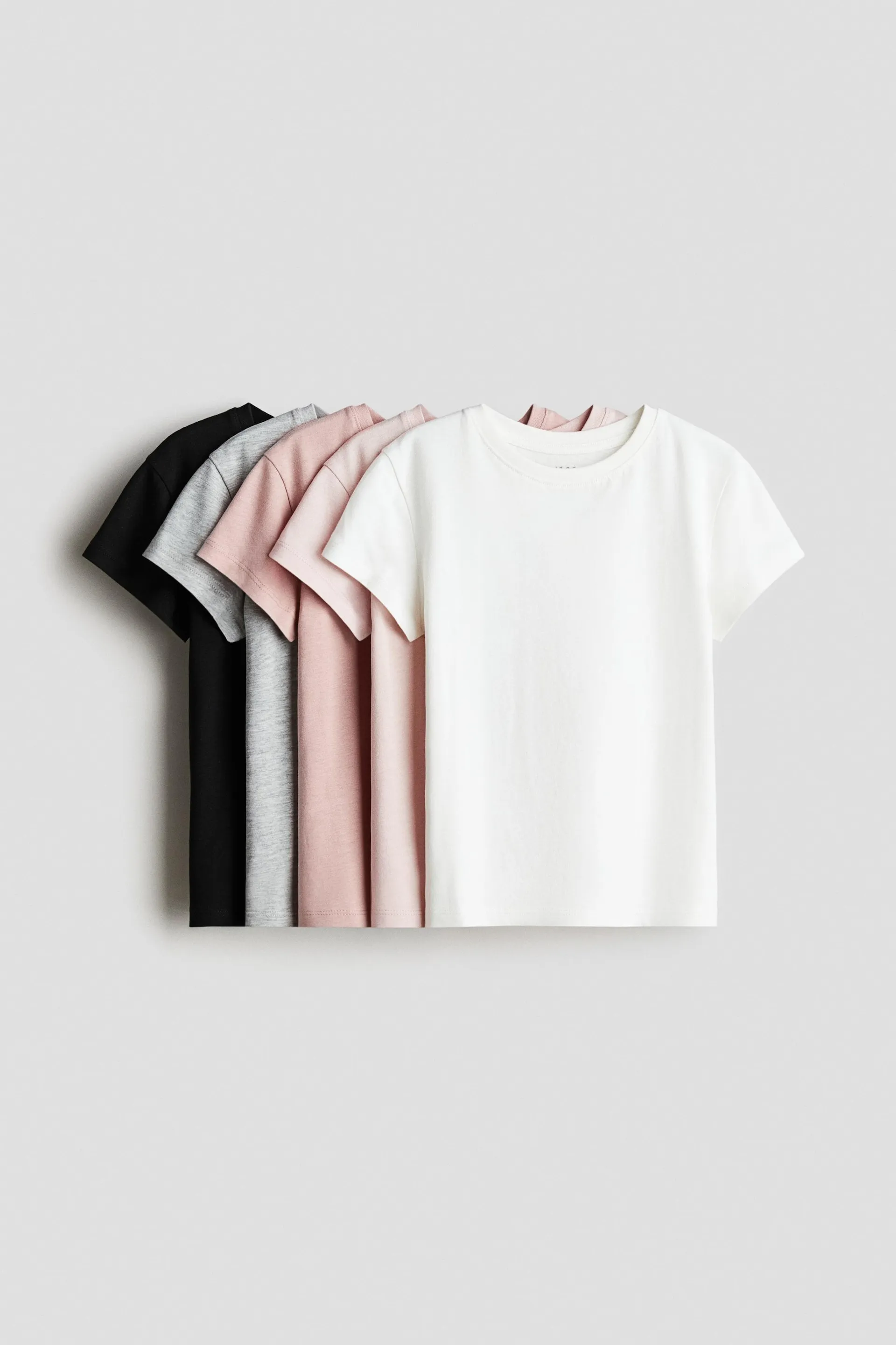 5-pack de playeras de algodón