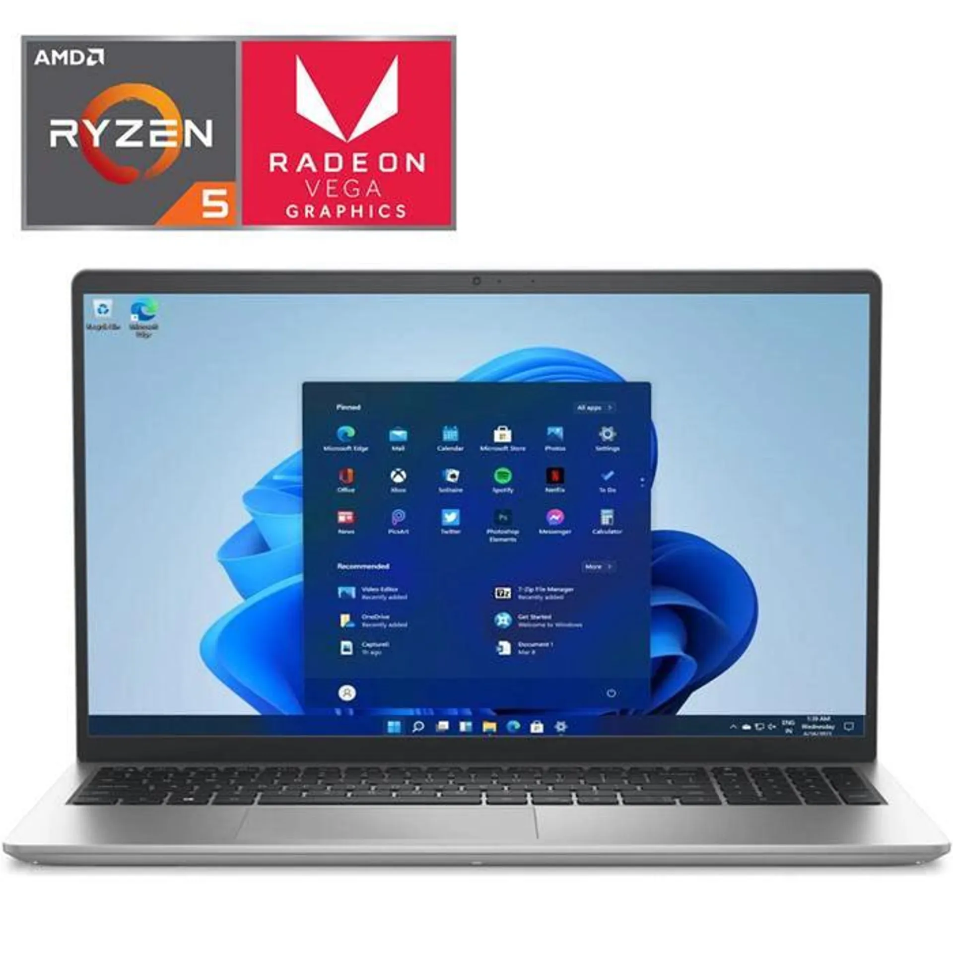 Laptop DELL Inspiron 15 3525 Ryzen 5 5500U 16GB 1.2TB SSD 15.6" Español D6DM6-V2