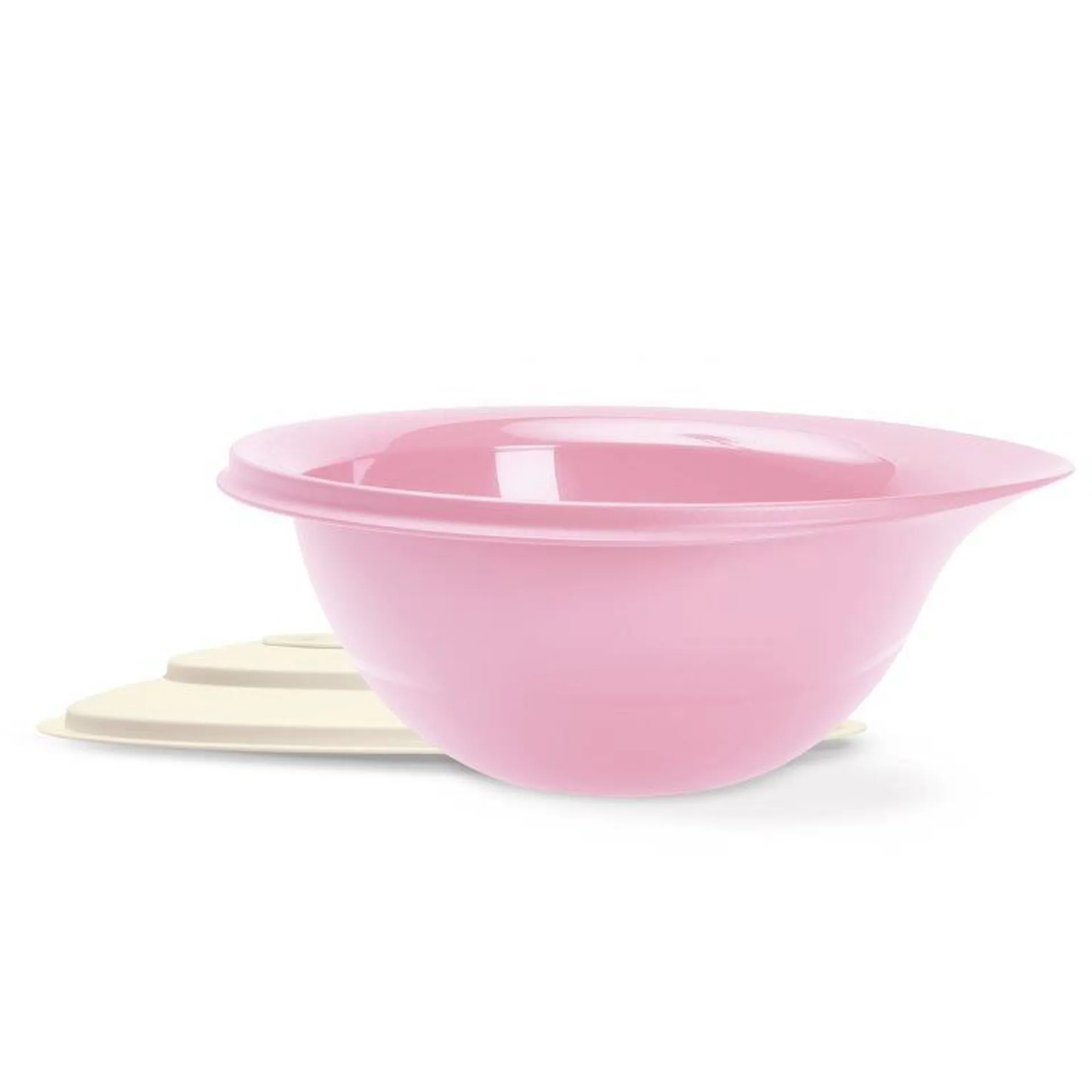 Tazon bowl para mezclar 3L Tupperware doble tapa