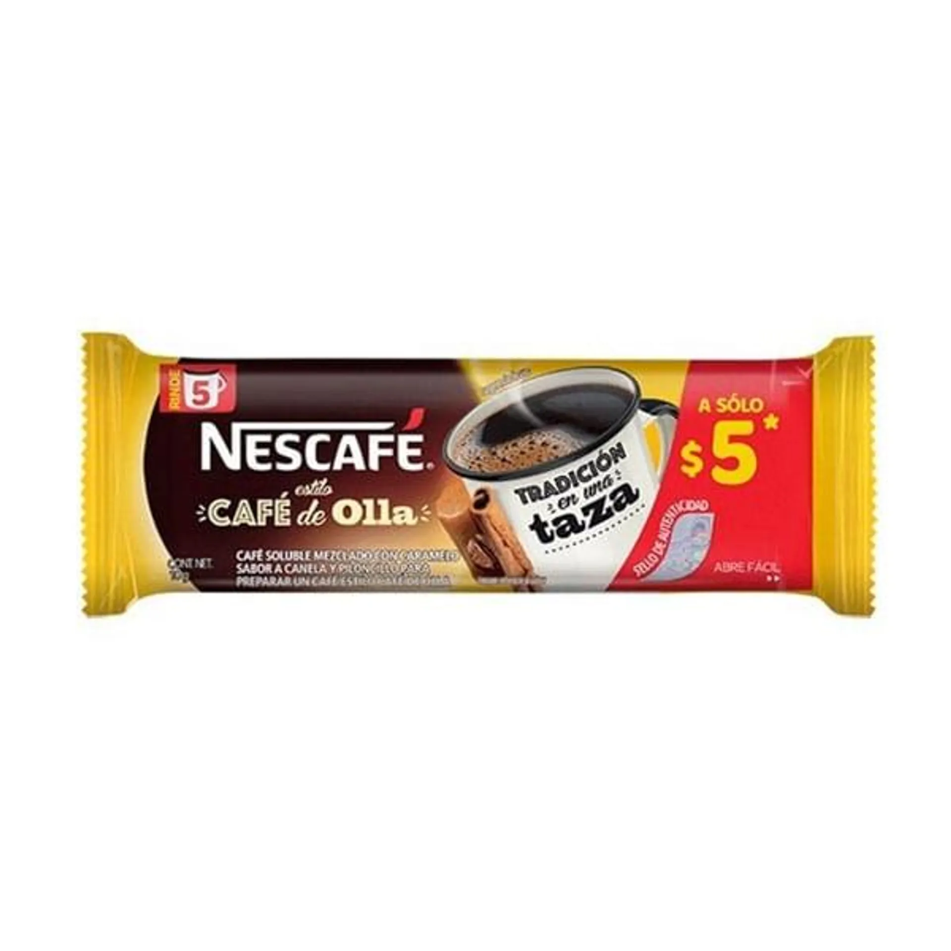 Café Nescafé de olla mp 10 g