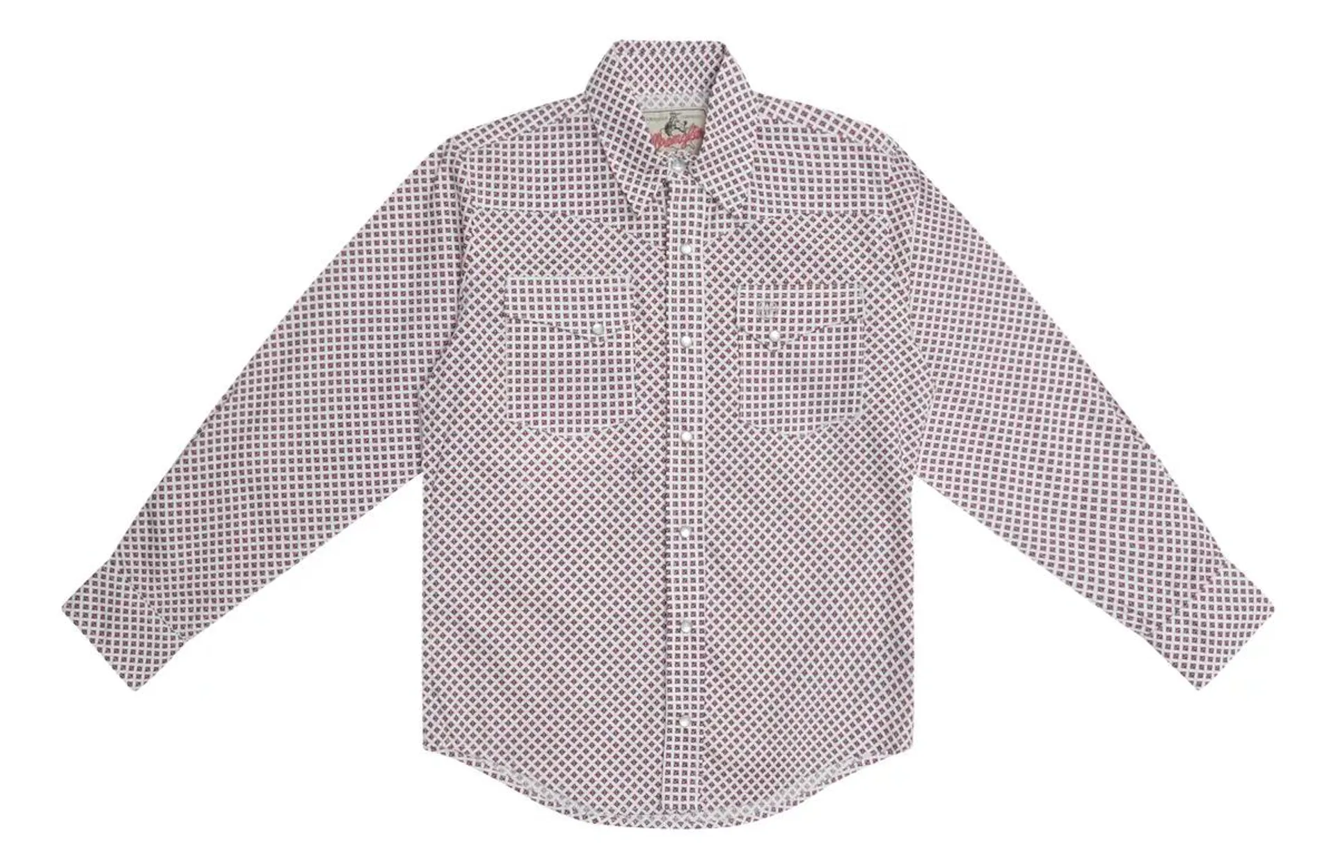 Camisa Vaquera Niño Wrangler Slim Fit Manga Larga 406