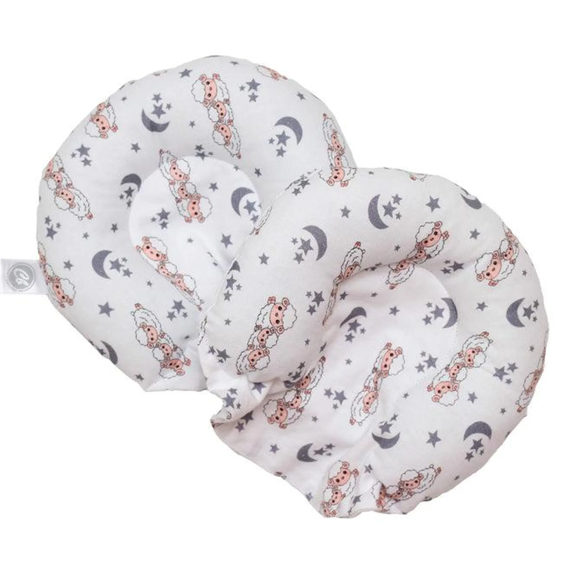 Pack Almohada Mollera Cary Moon&Sheep 18x20 cm 2 Piezas Blanco