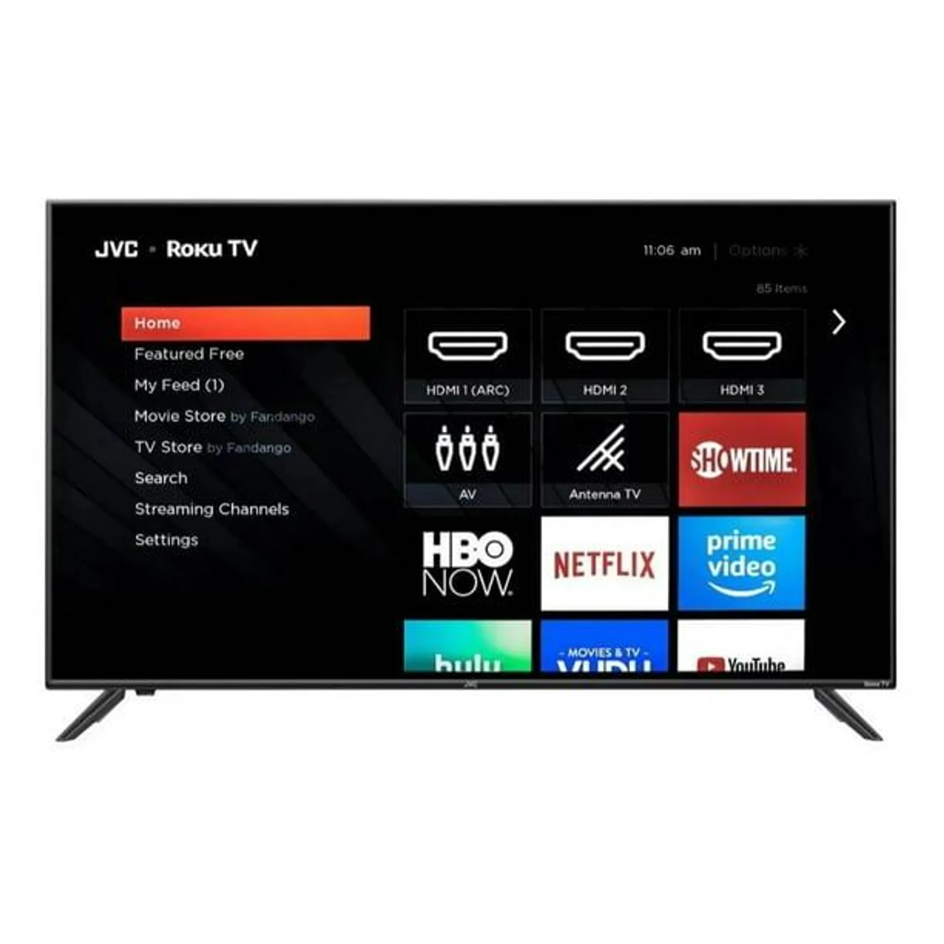 Pantalla JVC 24 Pulgadas LED Roku TV Full HD SI24R