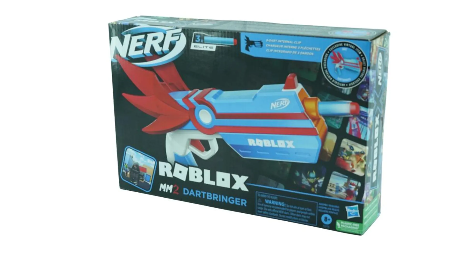 Nerf Roblox Mm2 Dartbringer 3 Dardos Elite F3776