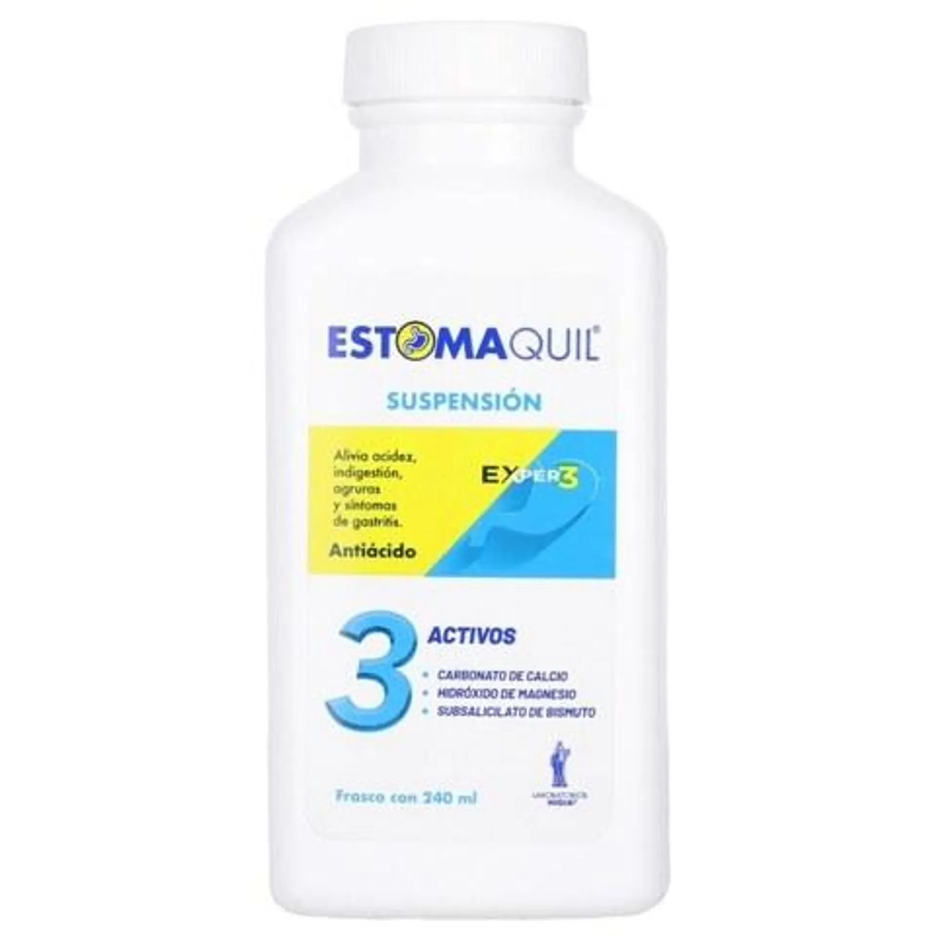 240 ML Frasco Carbonato de calcio 2.67 G