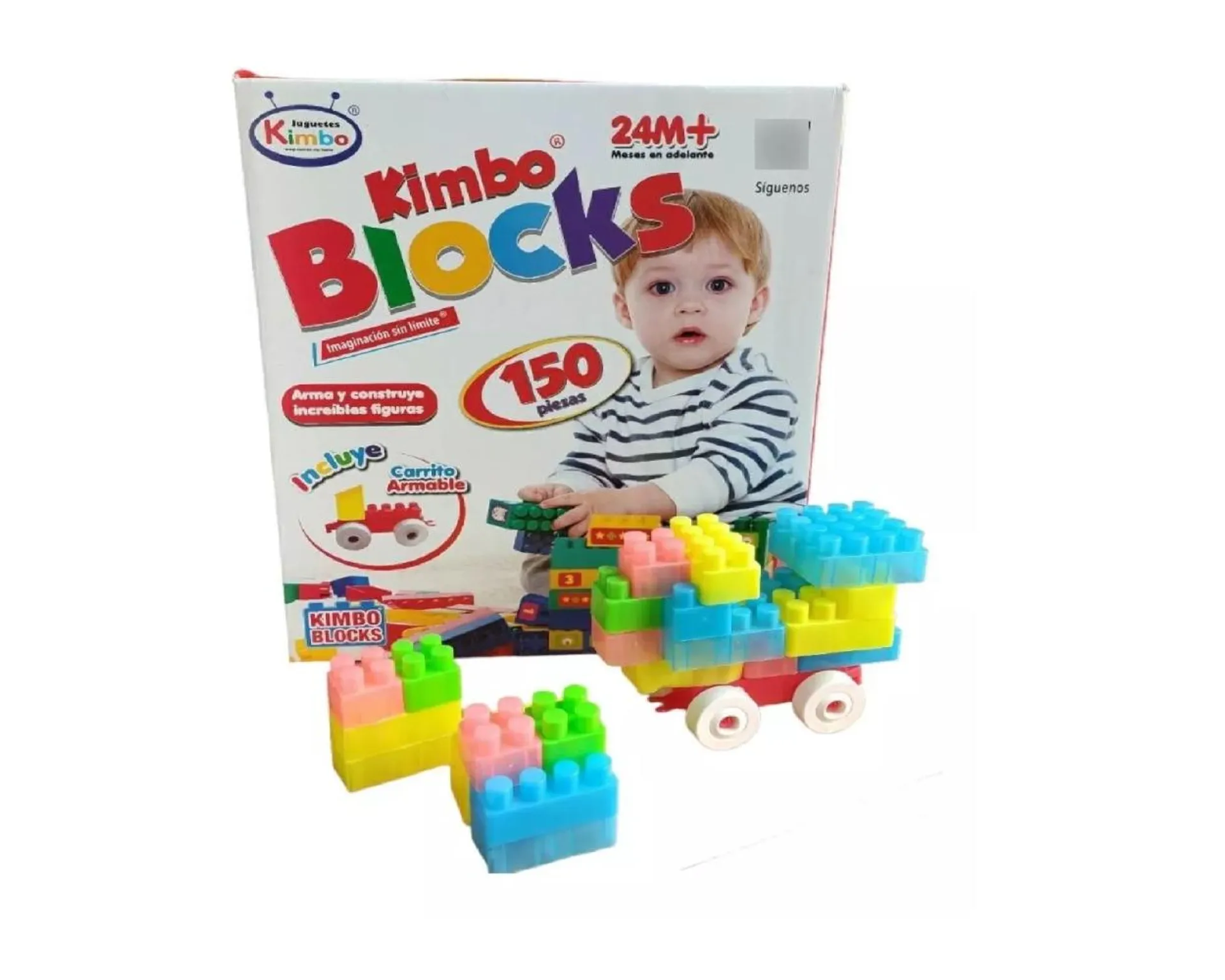 Kimbo Blocks Juego Juguete Bloques 150 Pz