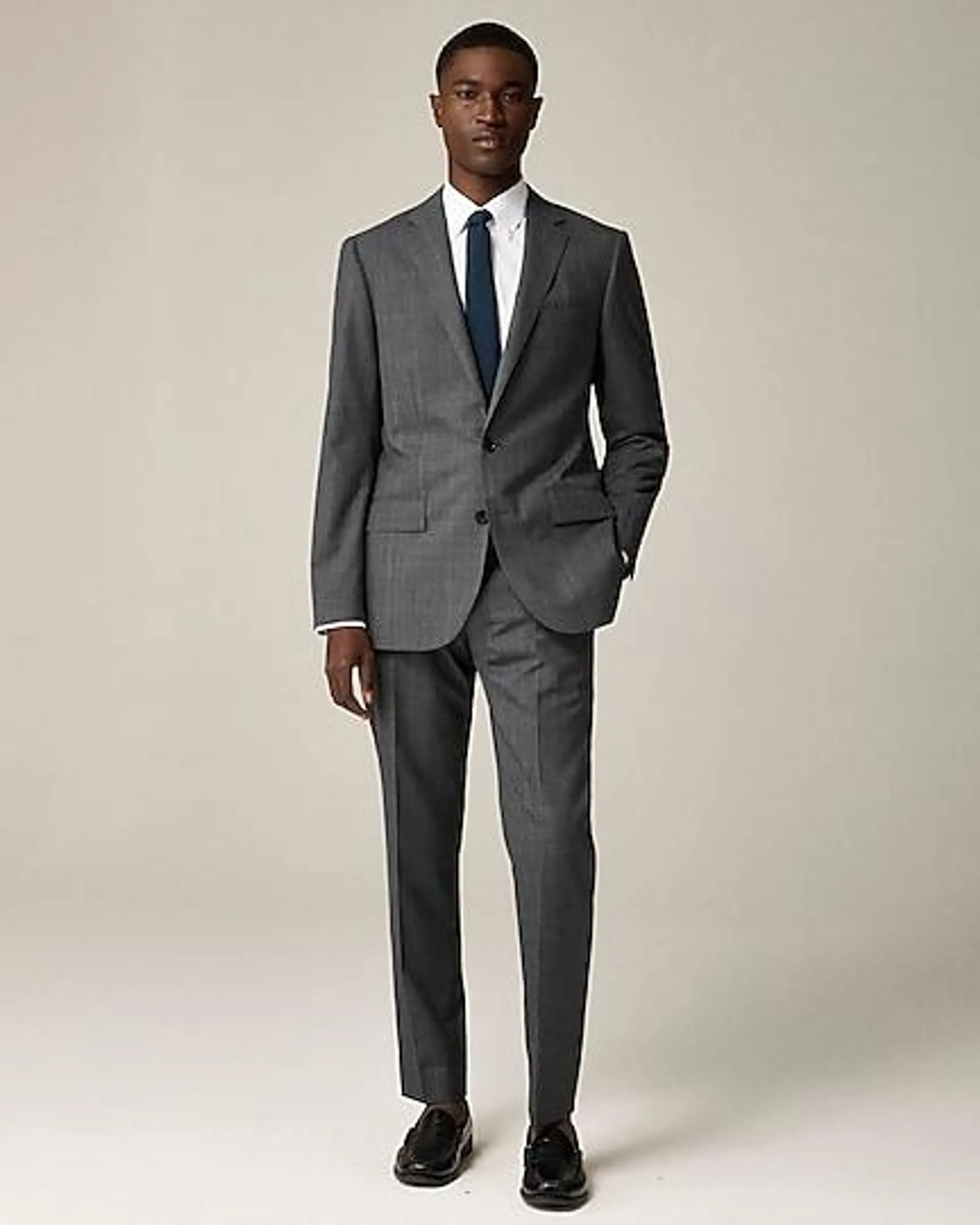 Ludlow Slim-fit suit jacket in Italian tropical wool