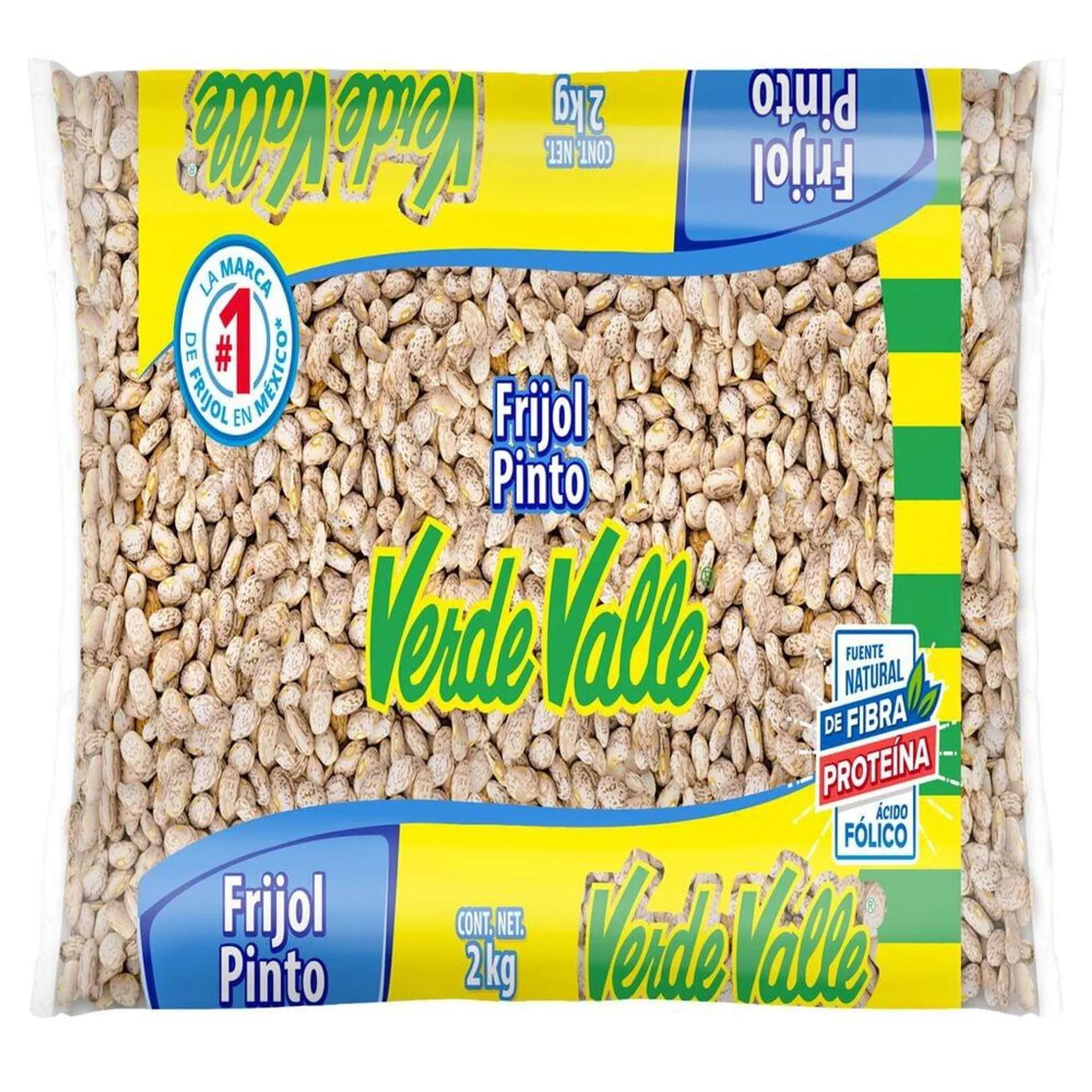 Frijol Pinto Verde Valle 2 Kg