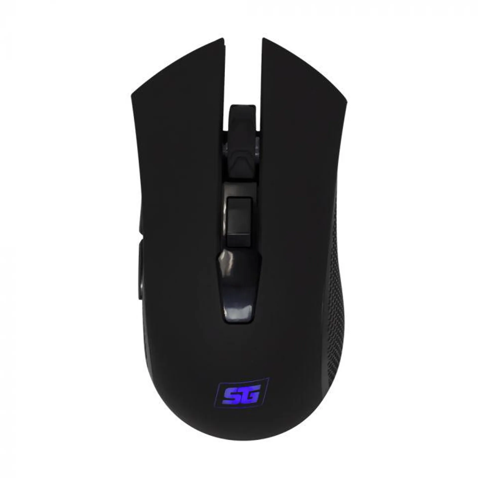 Mouse Gamer Vorago Start The Game Mo-600 Inalambrico 2400 Dpi Negro