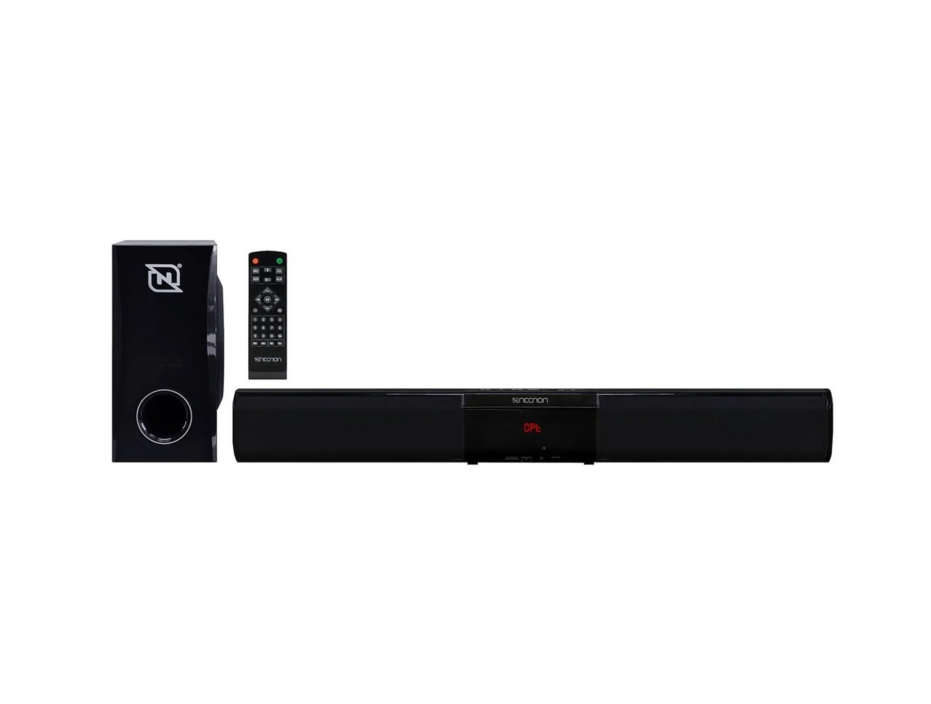 Barra De Sonido Necnon Pro Alámbrico Nsb-01W Talla Unitalla
